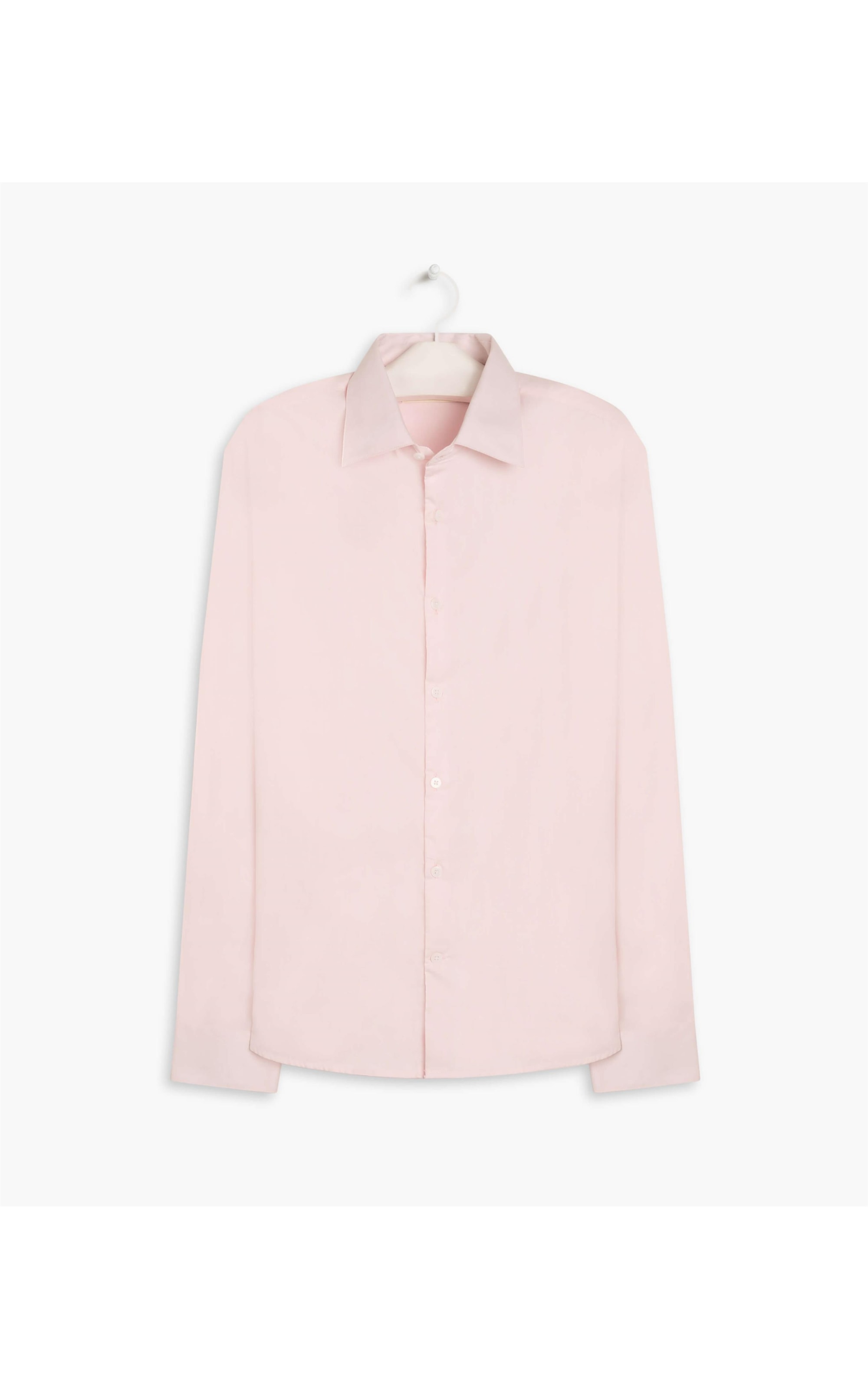 Camisa Twill Ml Rosa