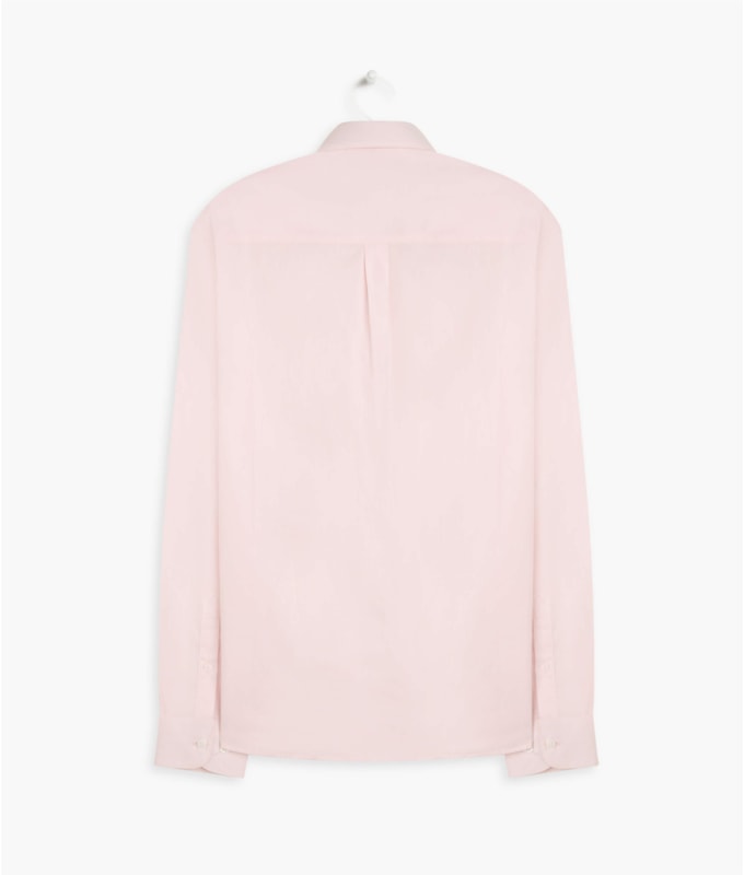 Camisa Twill Ml Rosa