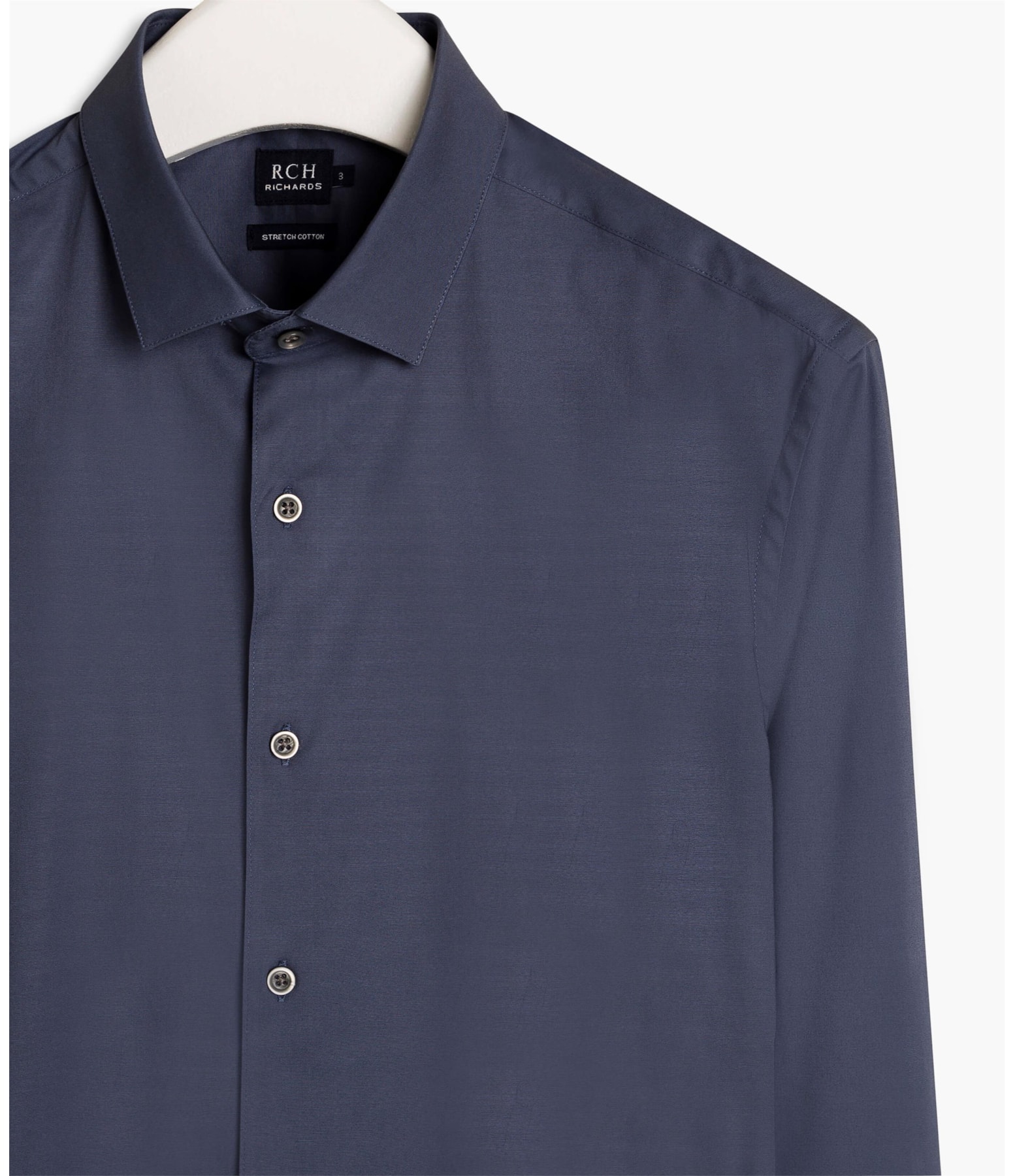 Camisa Urban Stretch Ml Azul Marinho