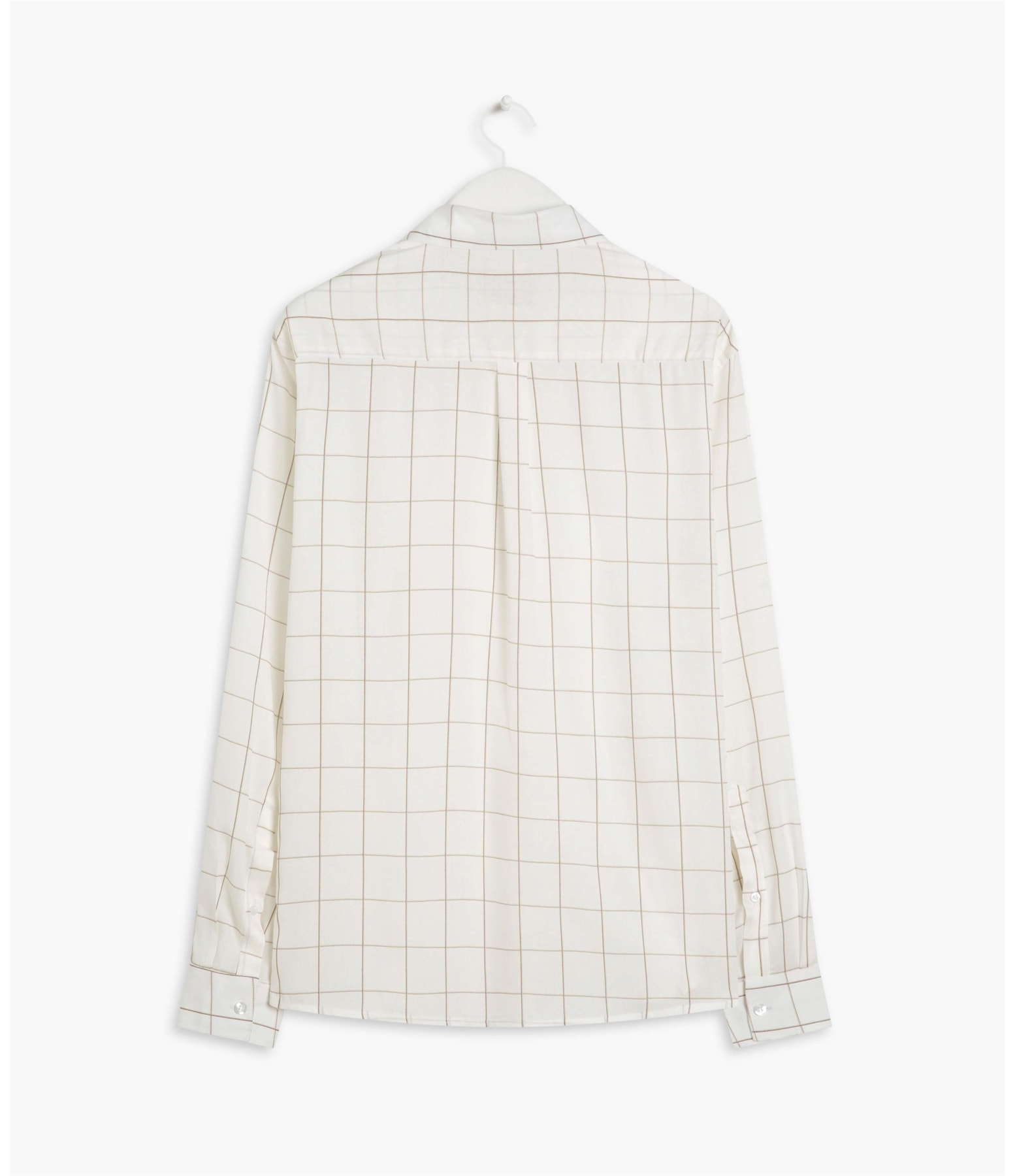 Camisa Vani Viscose Listrada Ml Caqui