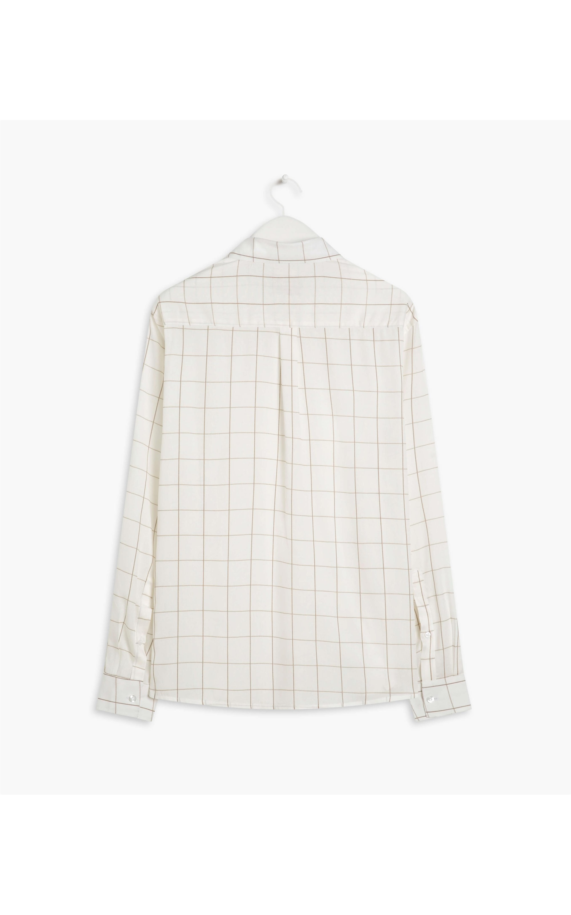 Camisa Vani Viscose Listrada Ml Caqui