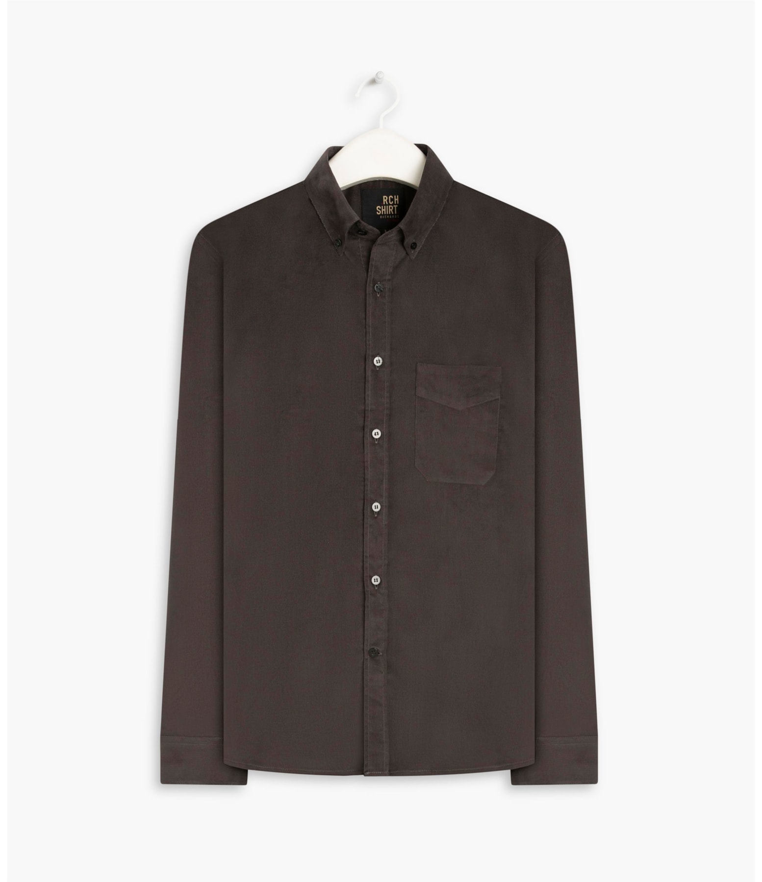 Camisa Veludo Fredy Ml Grafite