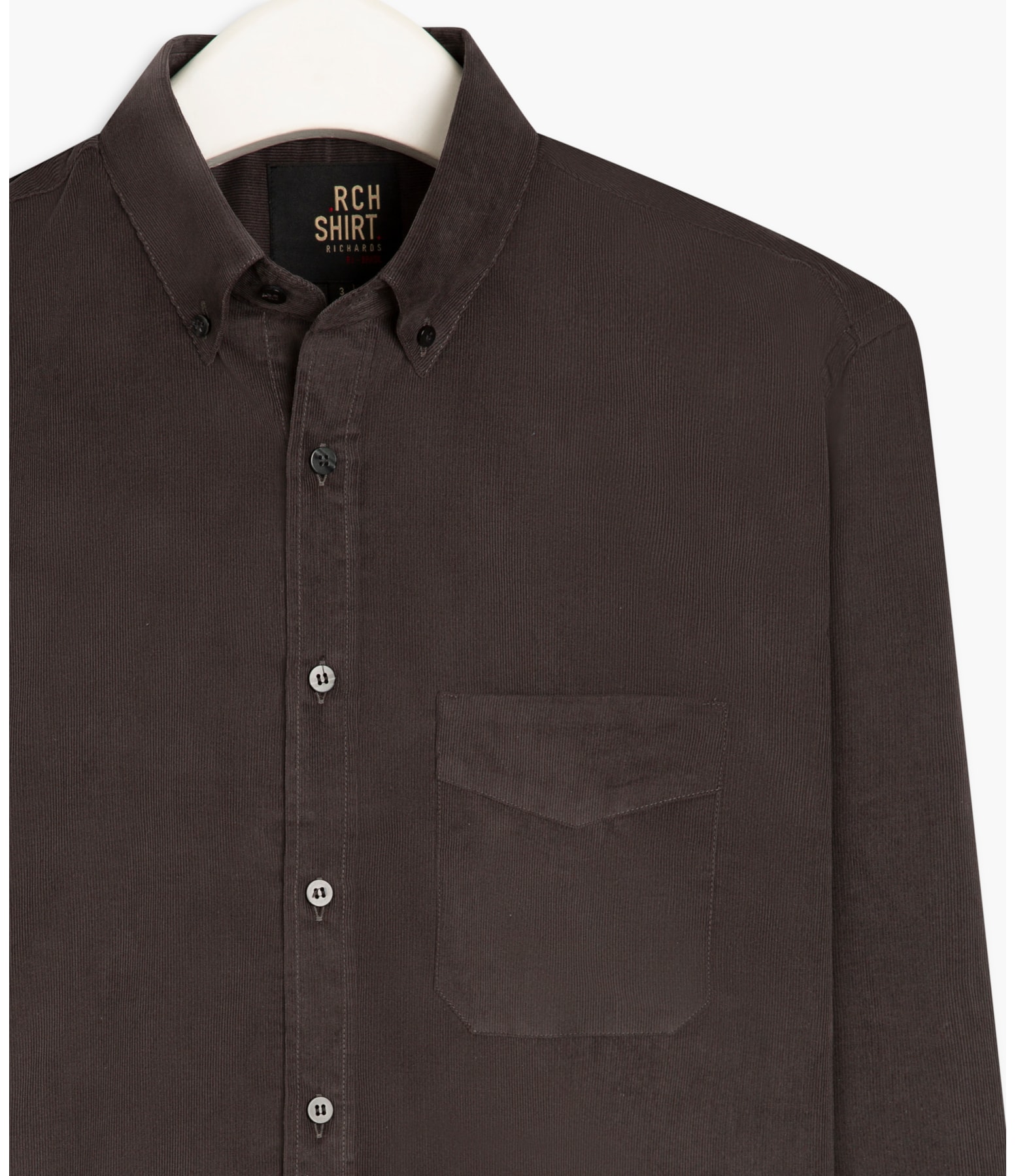 Camisa Veludo Fredy Ml Grafite