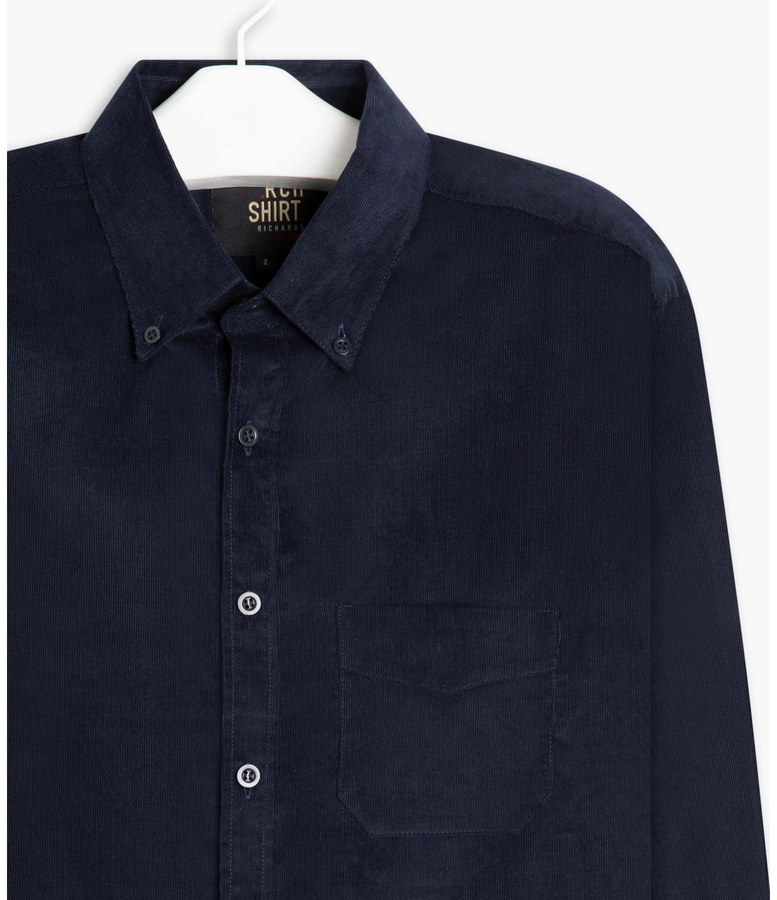 Camisa Veludo Fredy Ml Marinho