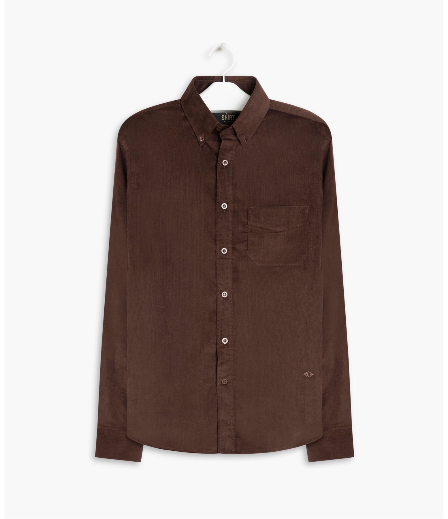 Camisa Veludo Fredy Ml Marrom