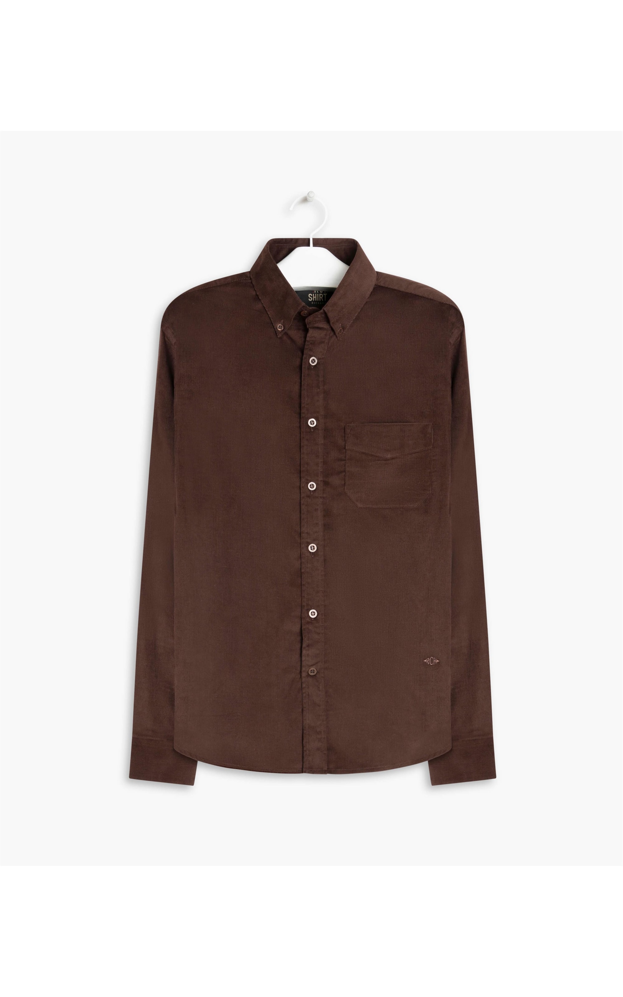 Camisa Veludo Fredy Ml Marrom