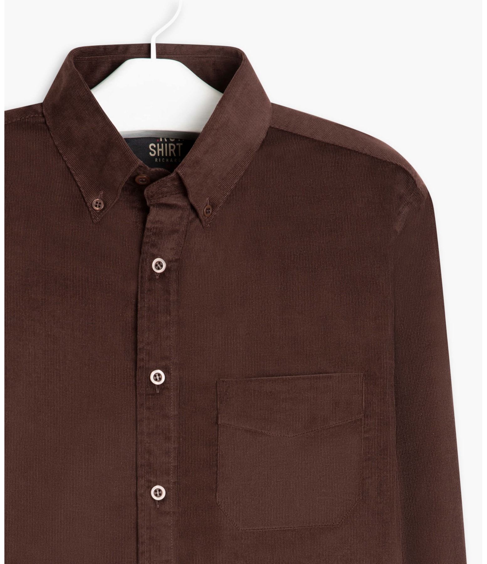 Camisa Veludo Fredy Ml Marrom