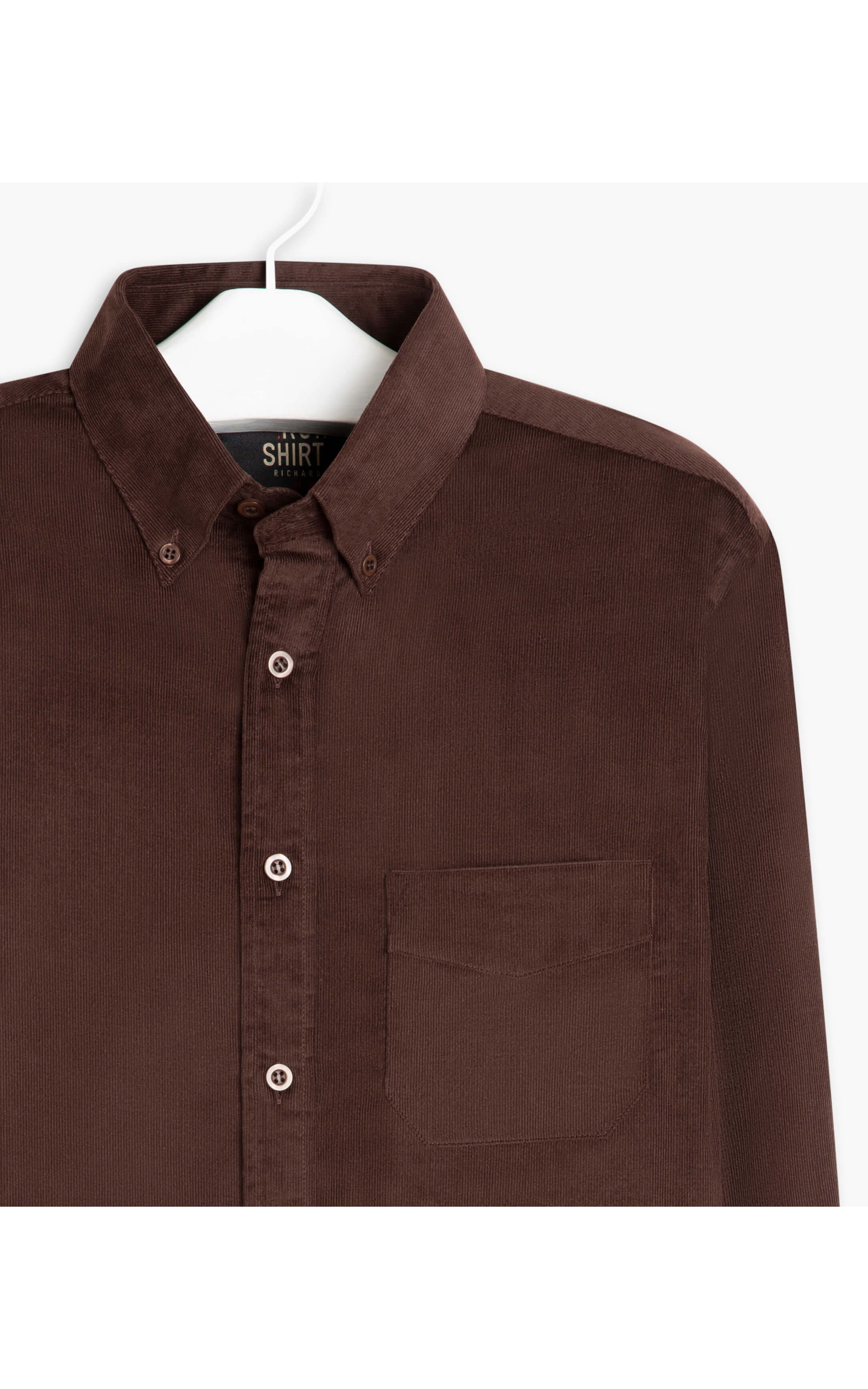 Camisa Veludo Fredy Ml Marrom