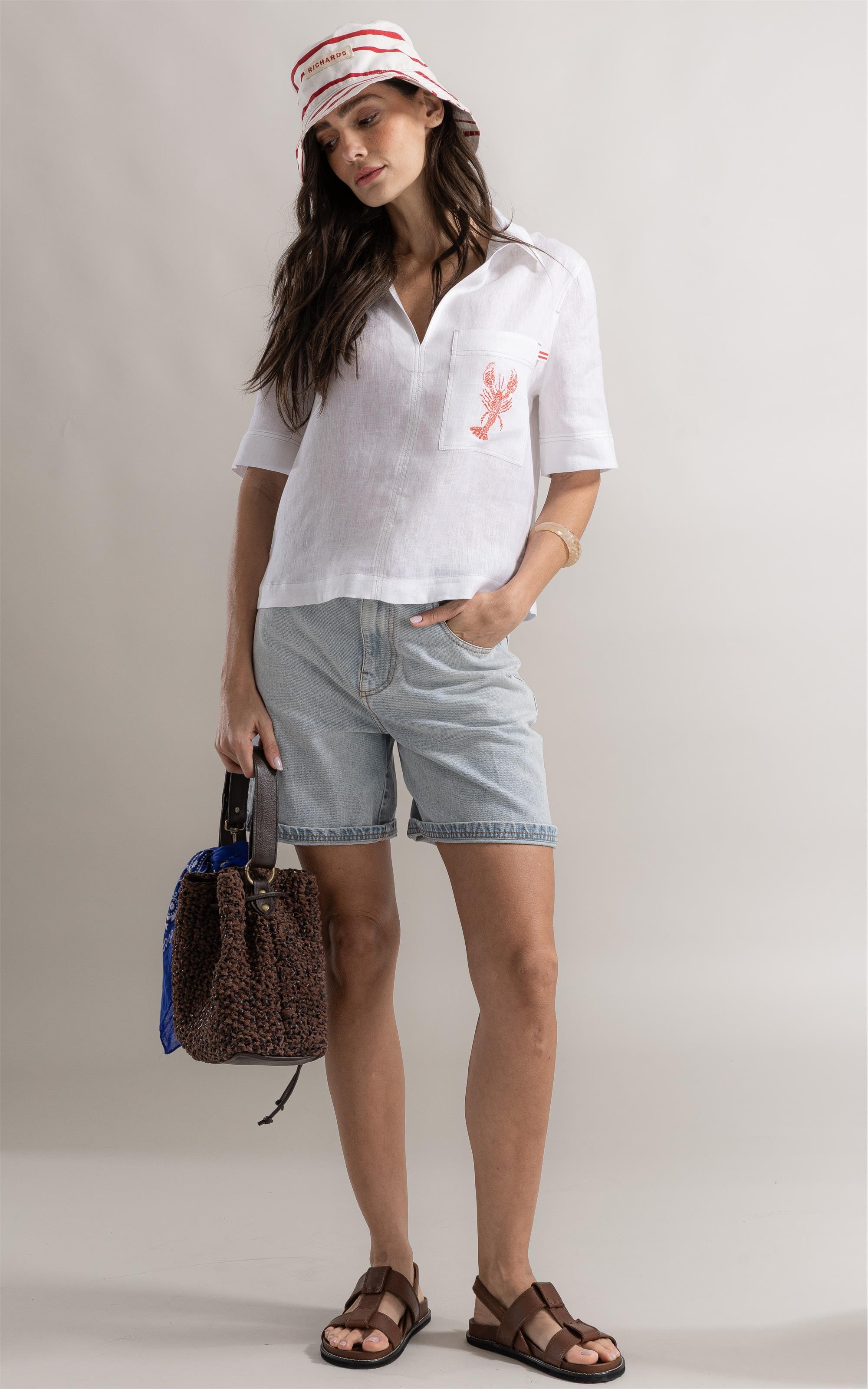 Camisa Verona Puro Linho Branco
