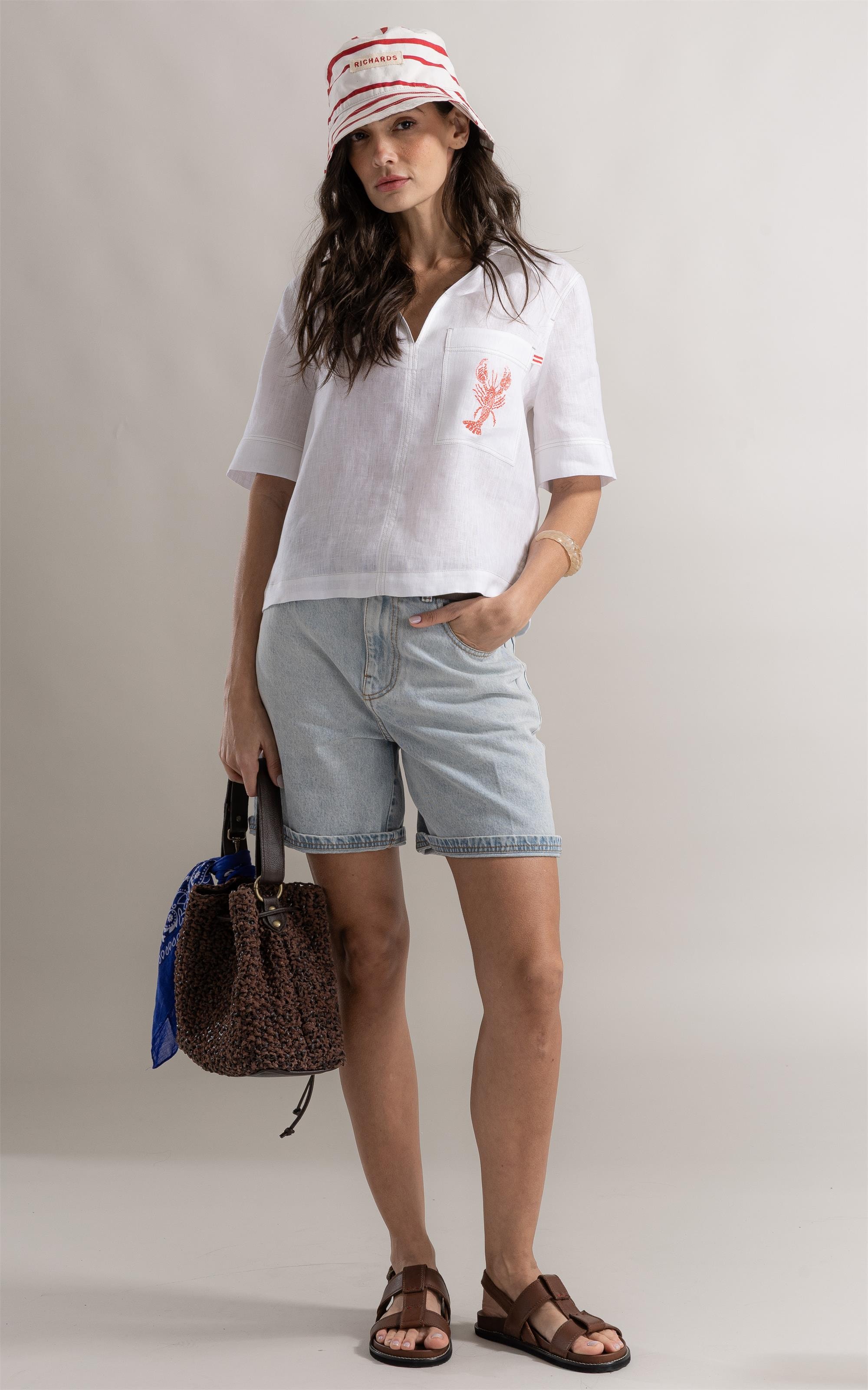 Camisa Verona Puro Linho Branco