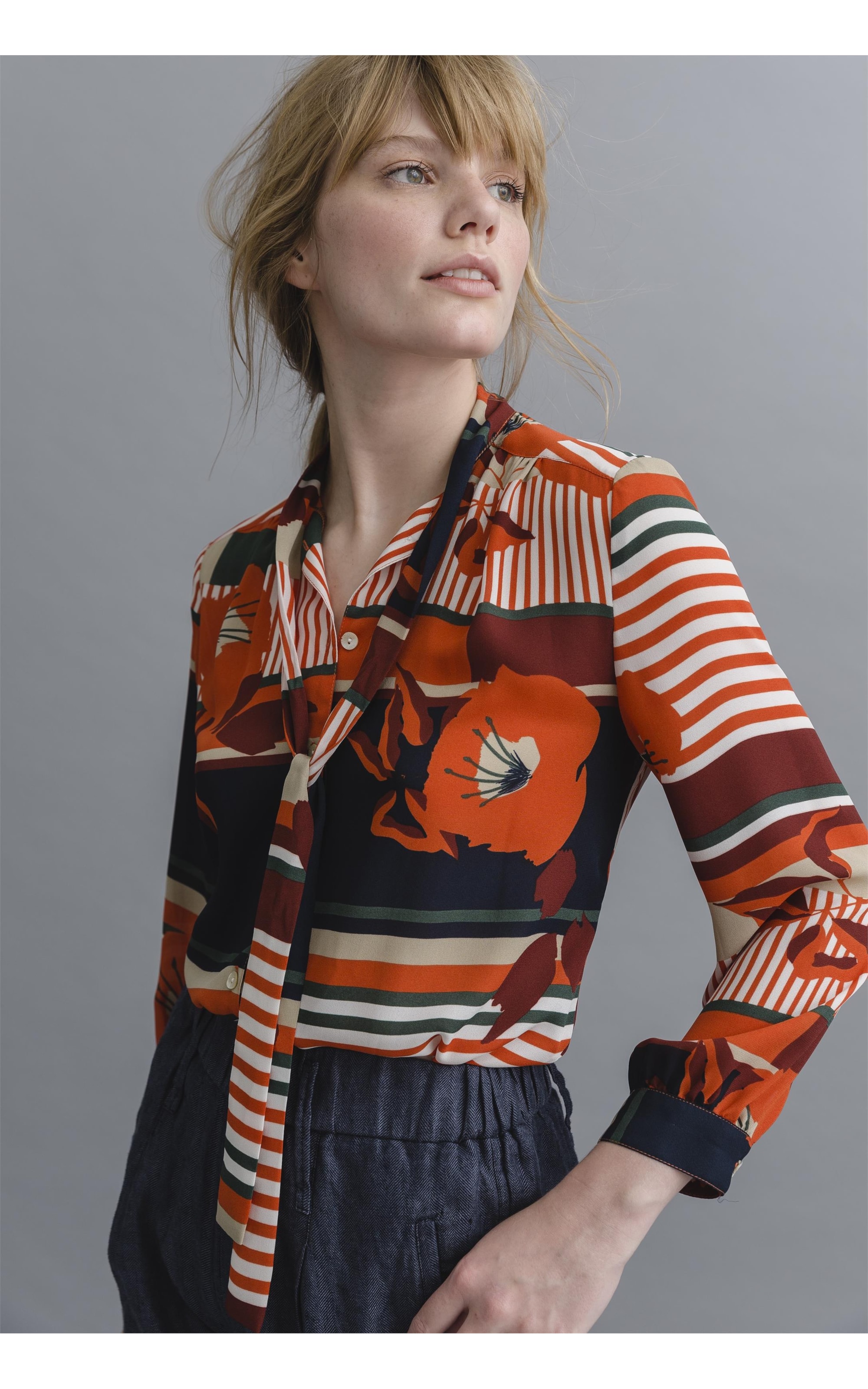 Camisa Village Est York Laranja