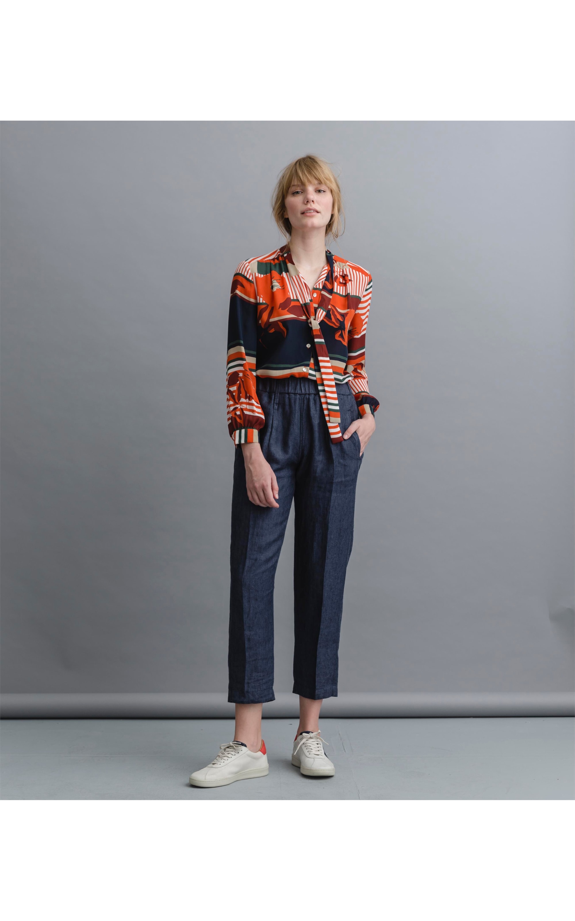 Camisa Village Est York Laranja