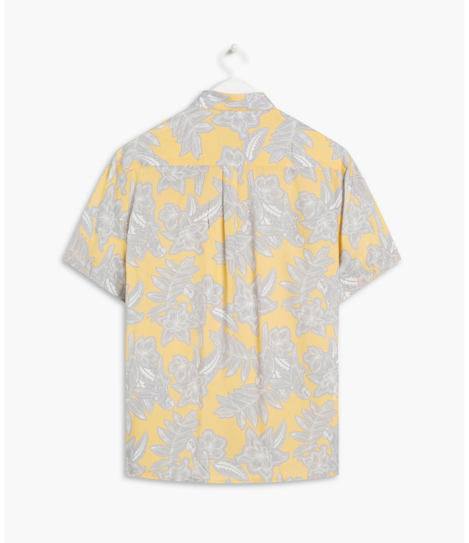 Camisa Viscose Estampada Macaw Mc Amarelo