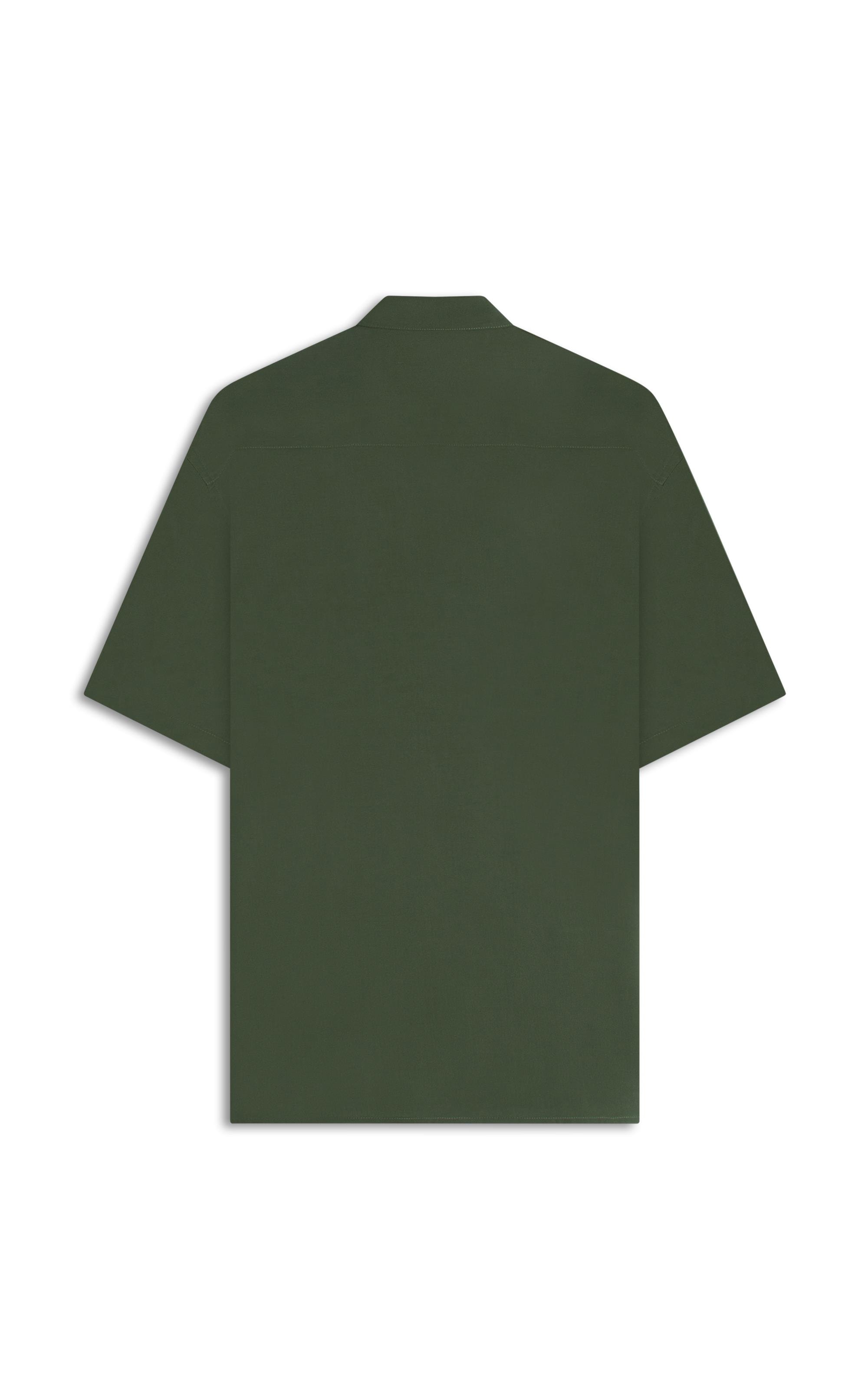 Camisa Viscose Marcos Mc Verde Militar
