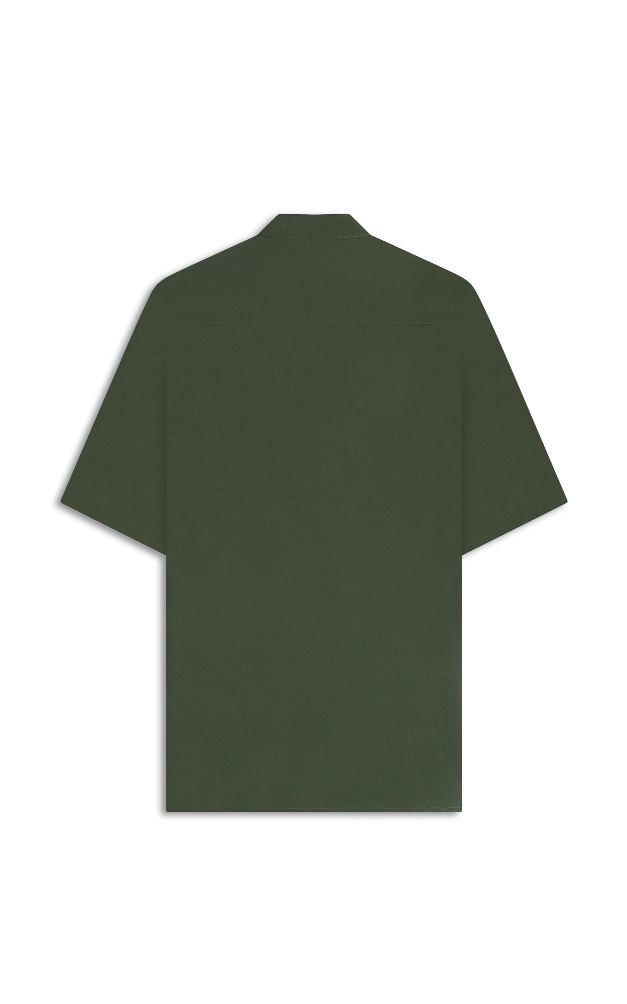 Camisa Viscose Marcos Mc Verde Militar