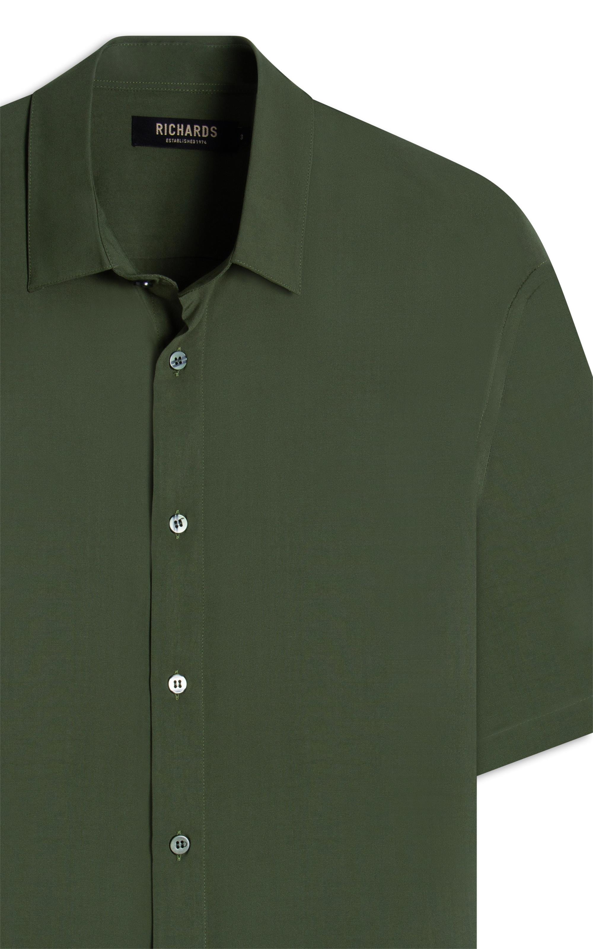 Camisa Viscose Marcos Mc Verde Militar