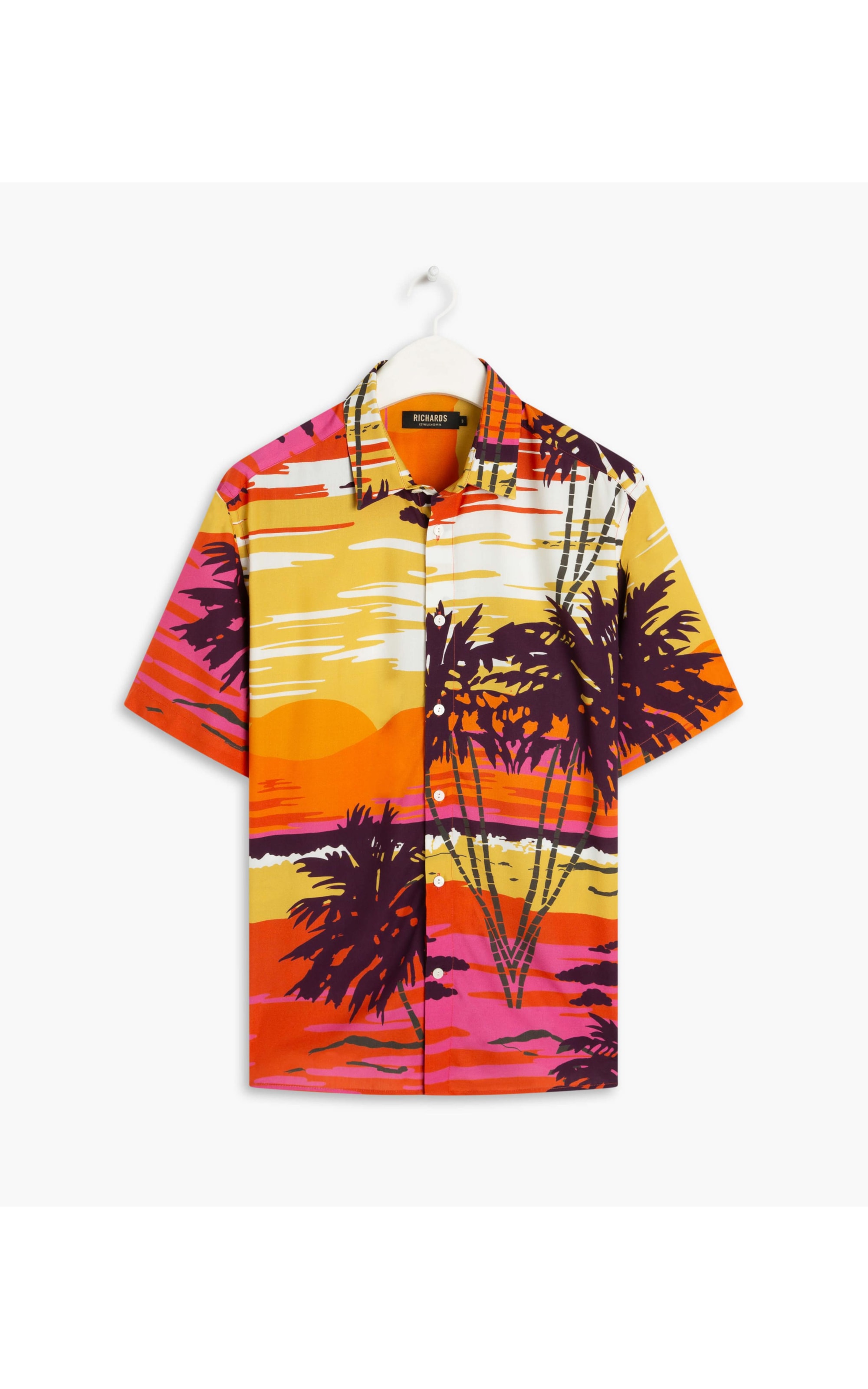 Camisa Viscose Sunset Ravi Mc Laranja