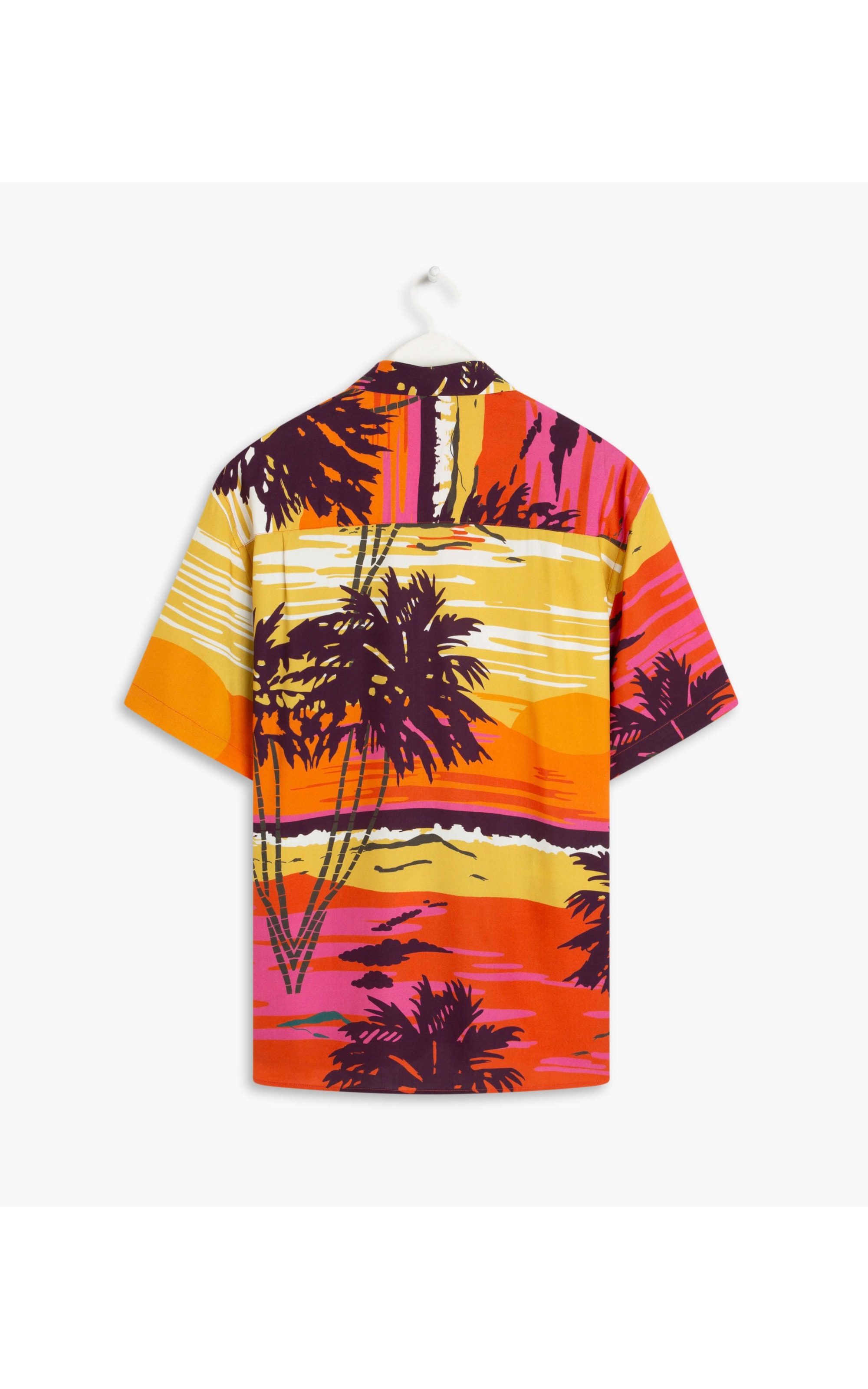 Camisa Viscose Sunset Ravi Mc Laranja