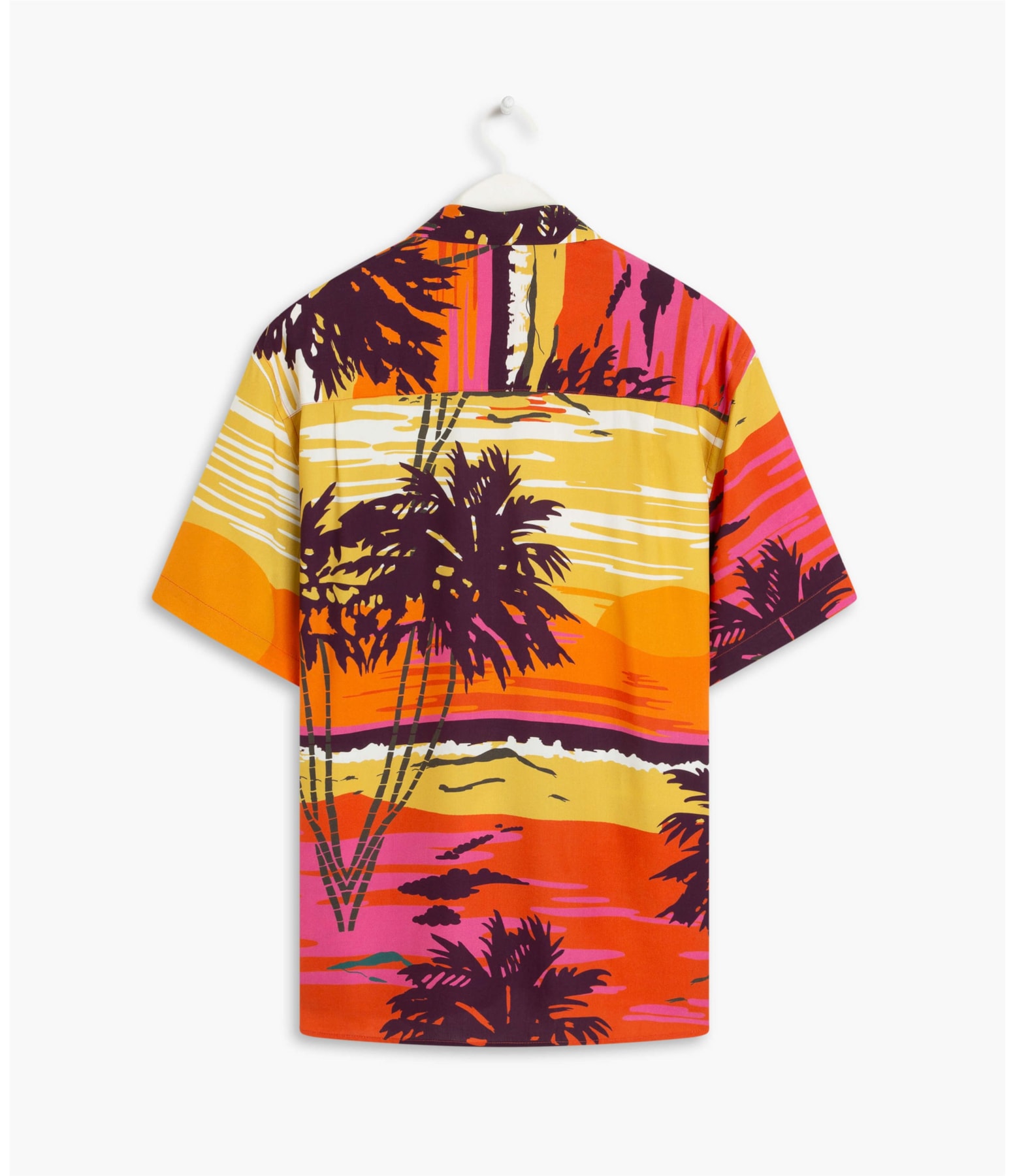 Camisa Viscose Sunset Ravi Mc Laranja