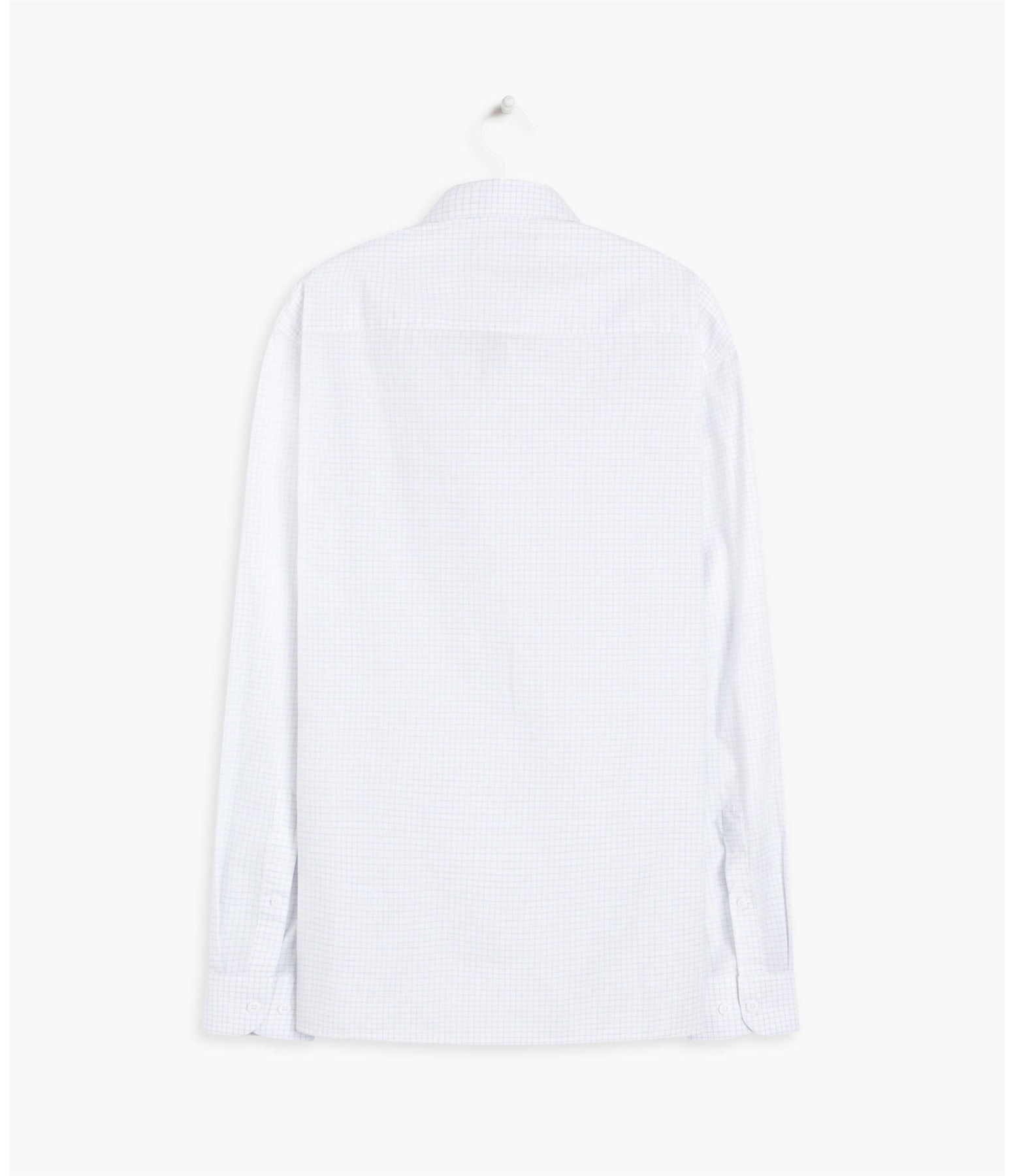 Camisa Vitor Traveller Ft Xadrez Ml Azul Claro