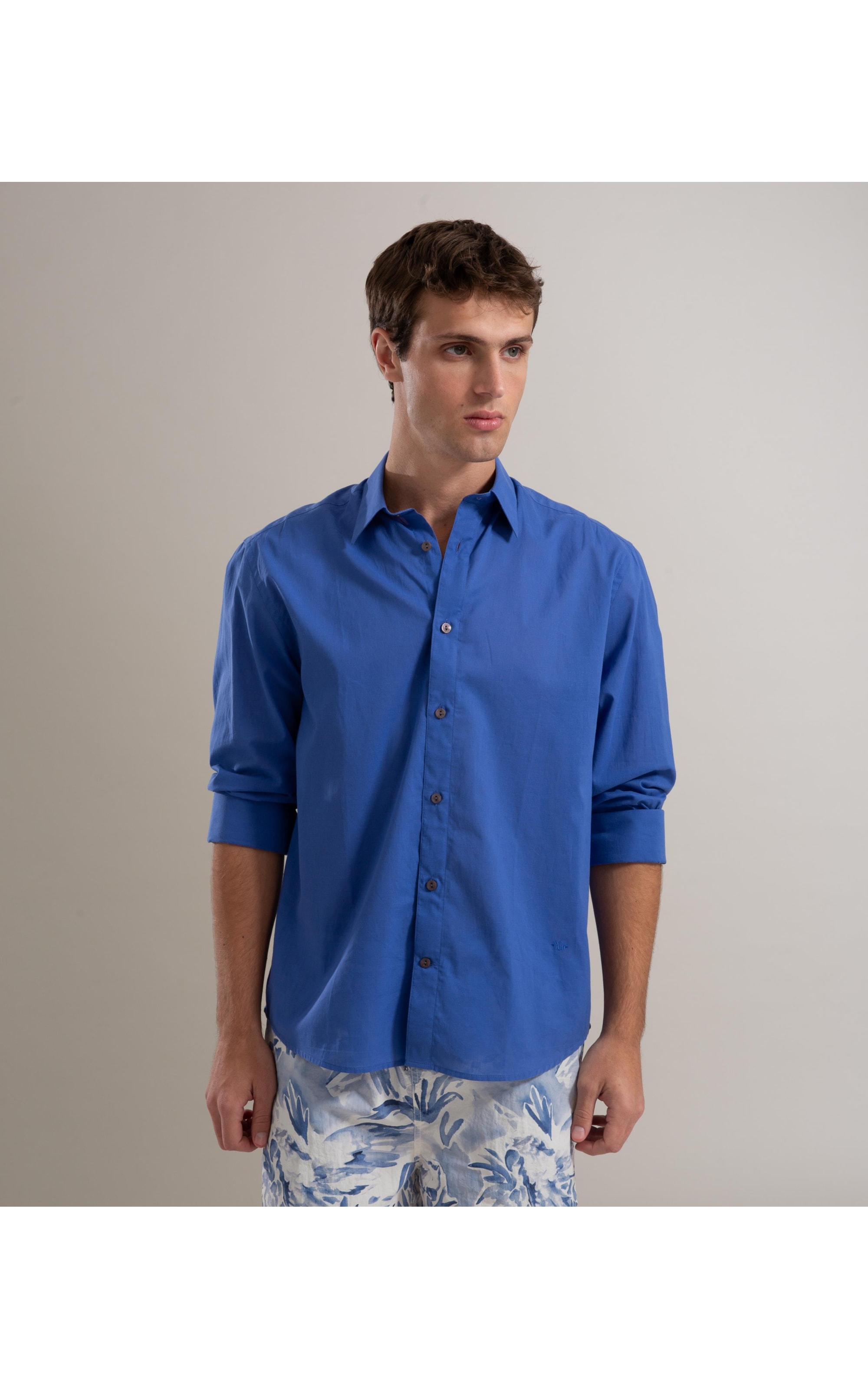 Camisa Voil 60 Ml Azul Bic