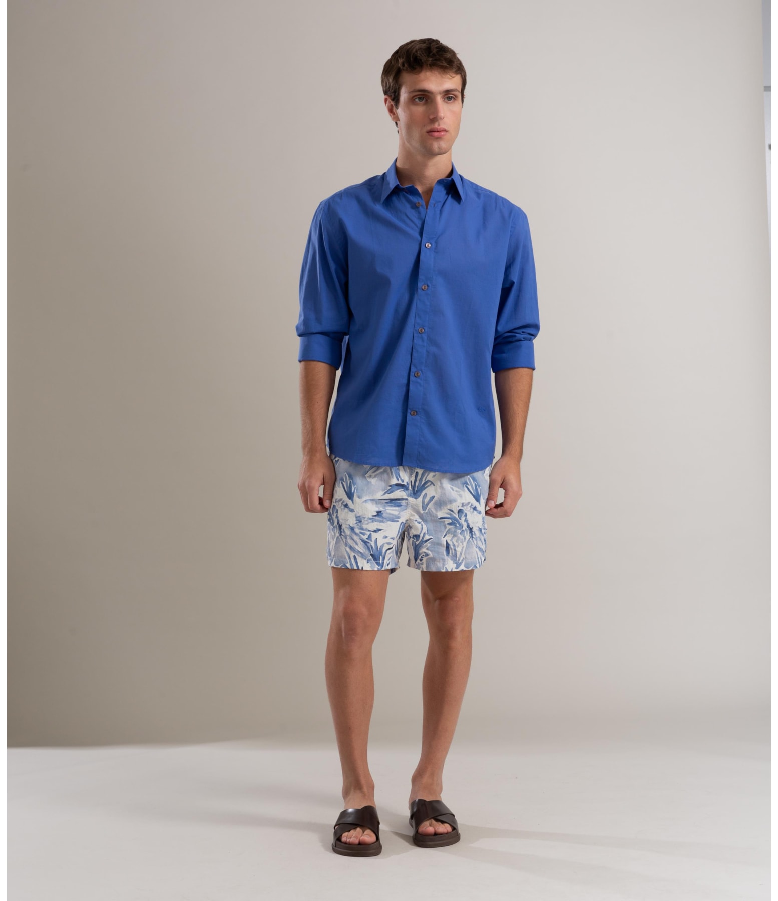 Camisa Voil 60 Ml Azul Bic