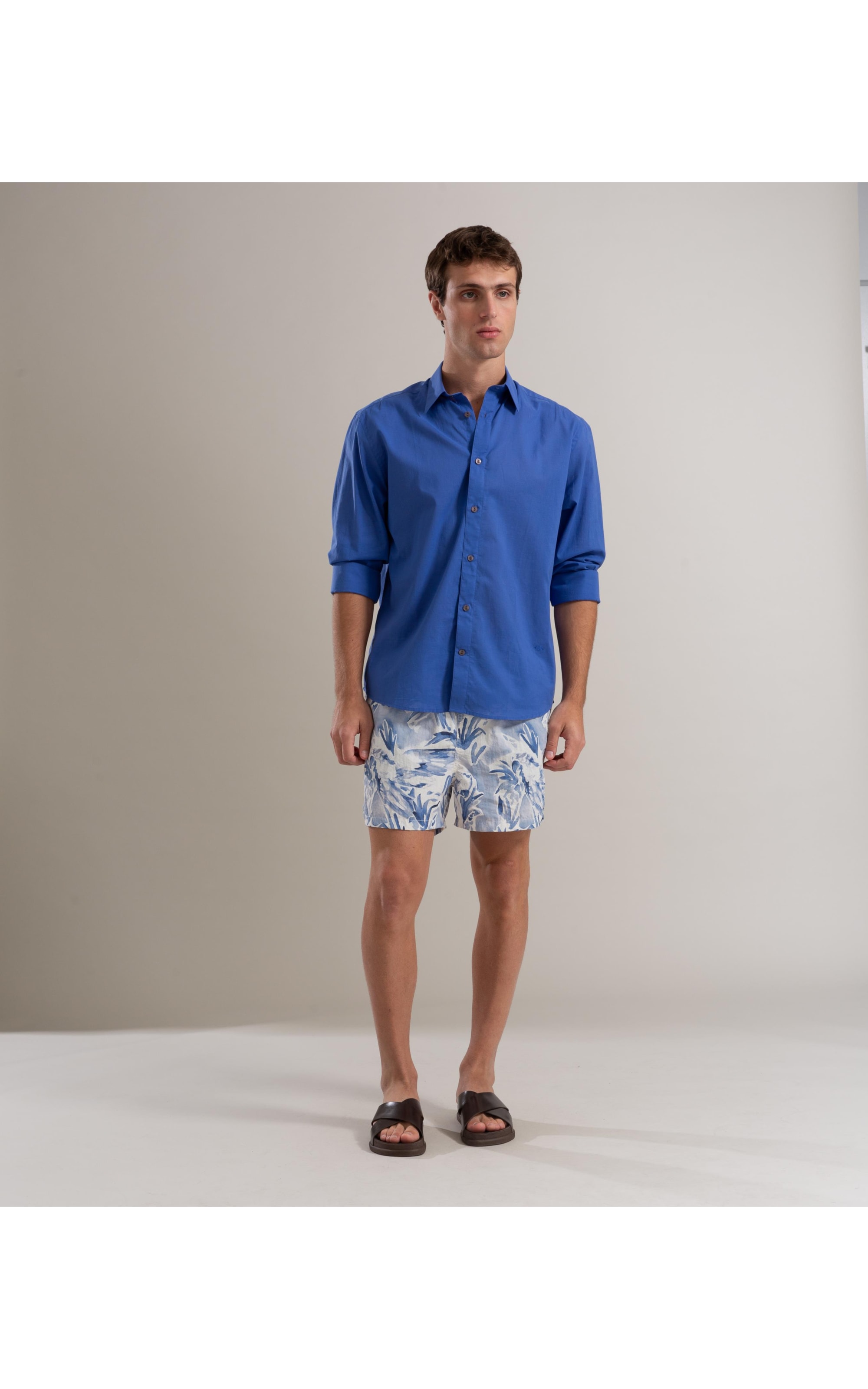 Camisa Voil 60 Ml Azul Bic