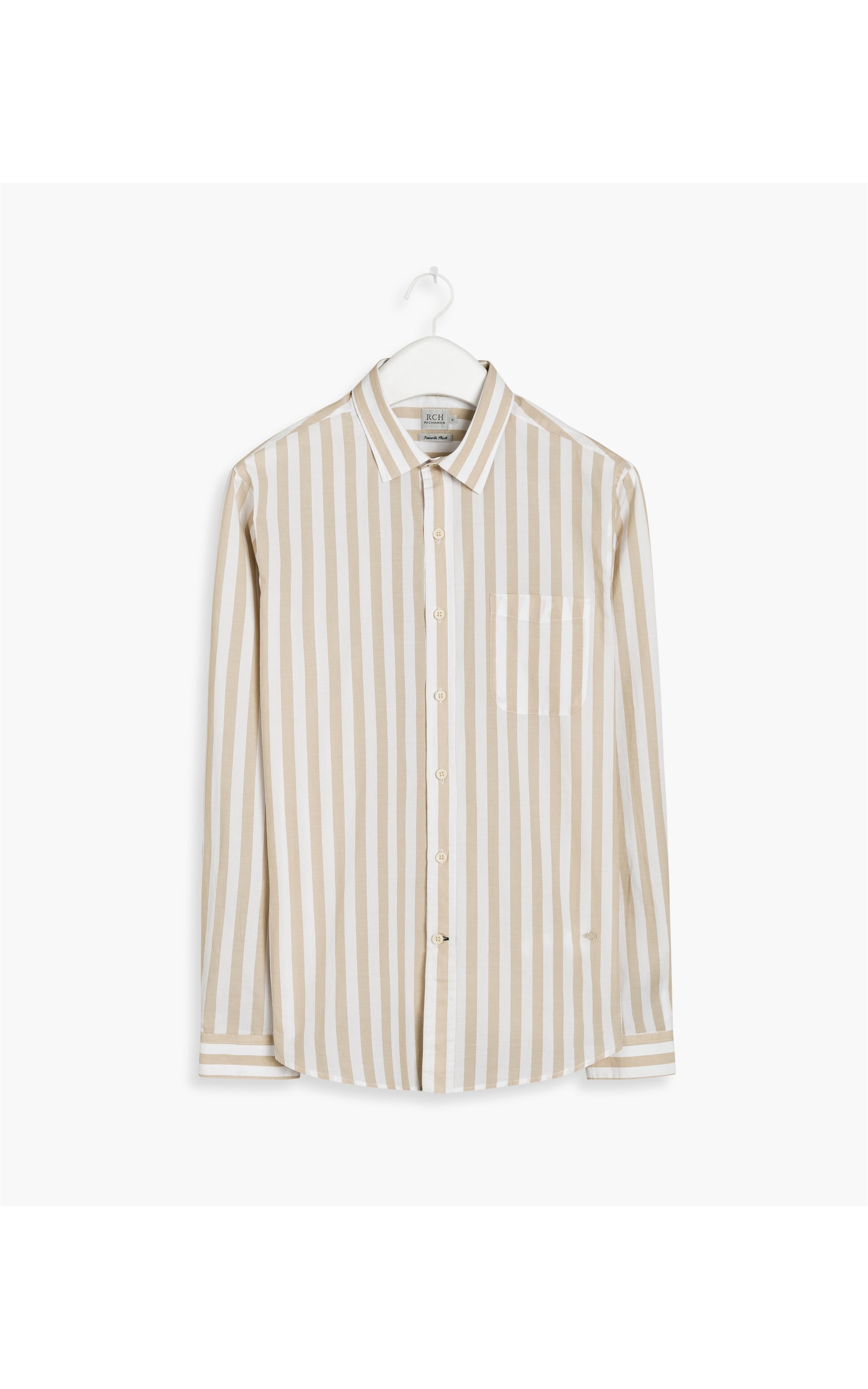 Camisa Voila Listrada Ml Khaki