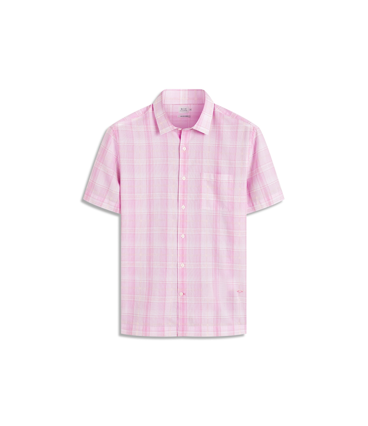 Camisa Voile Tartan Mc Rosa