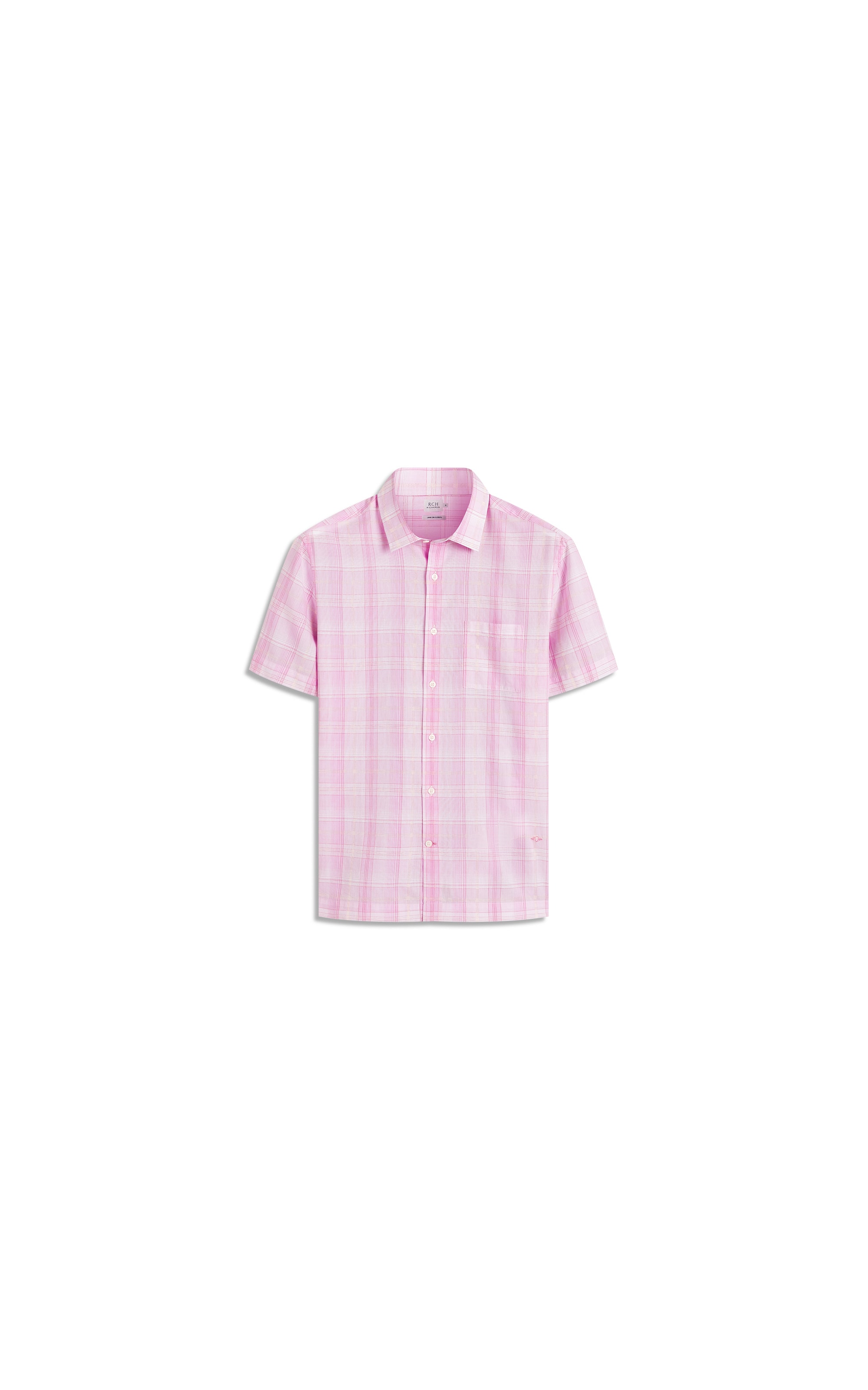 Camisa Voile Tartan Mc Rosa