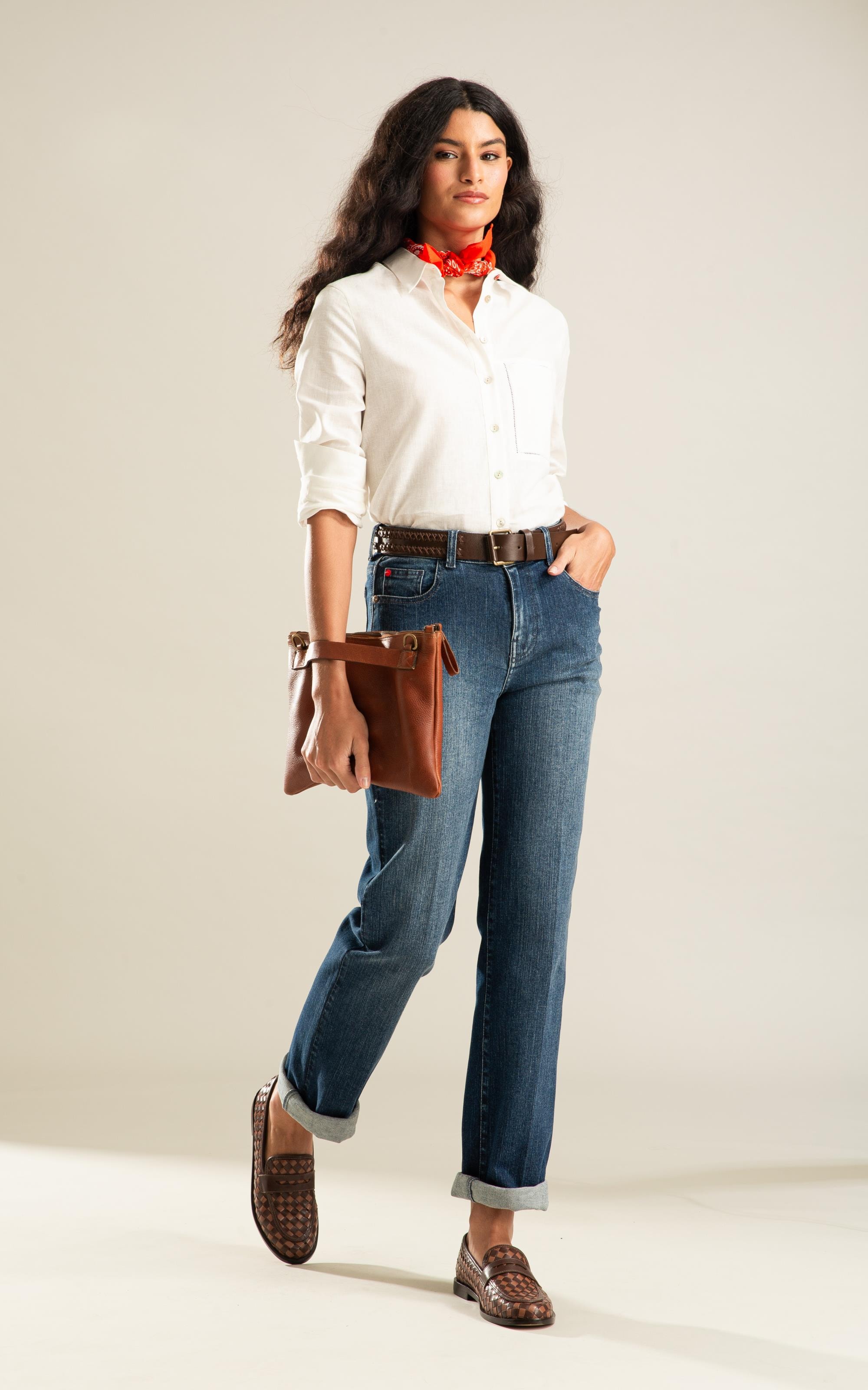 Camisa Wik Linho Blend Branco