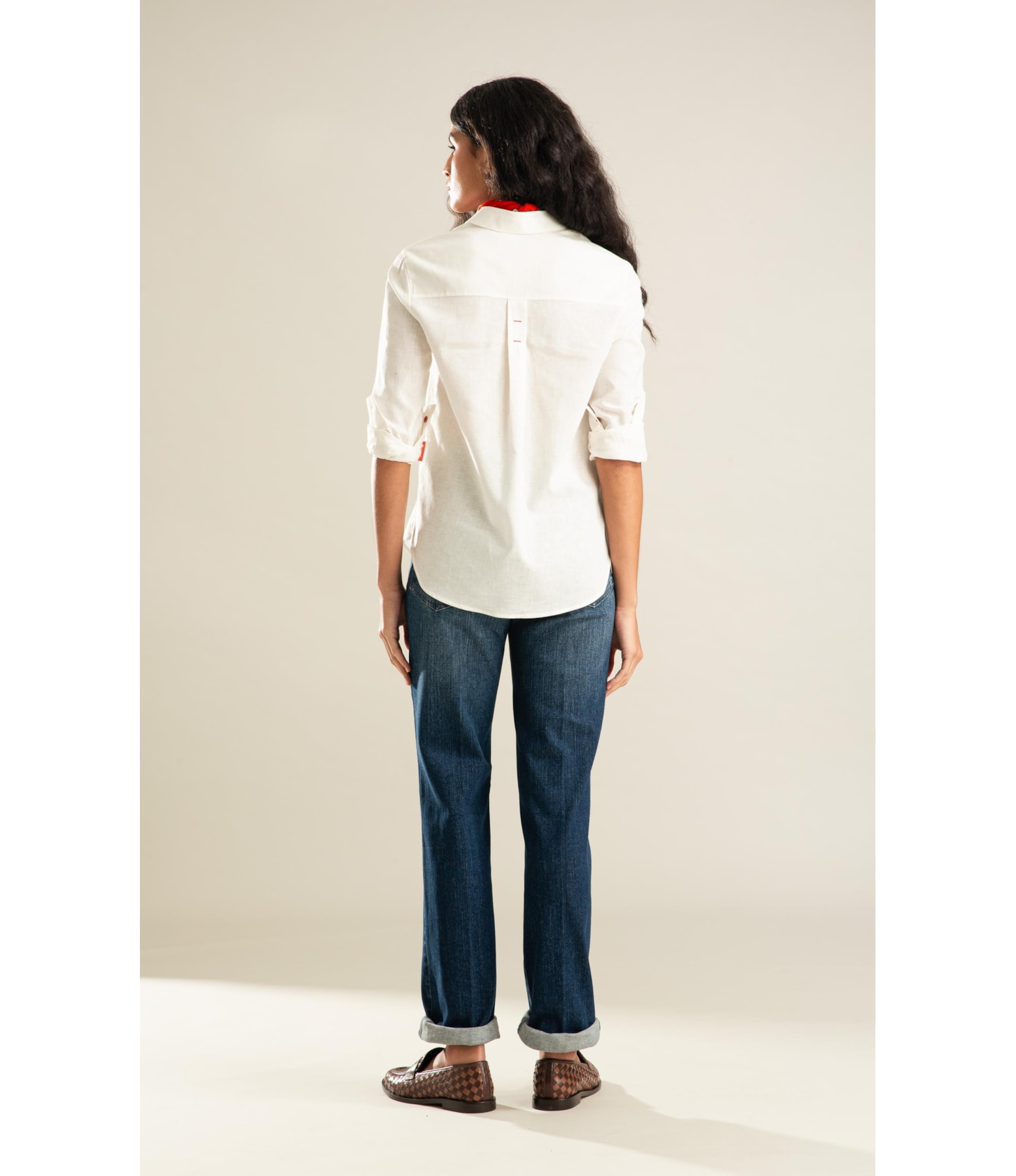 Camisa Wik Linho Blend Branco