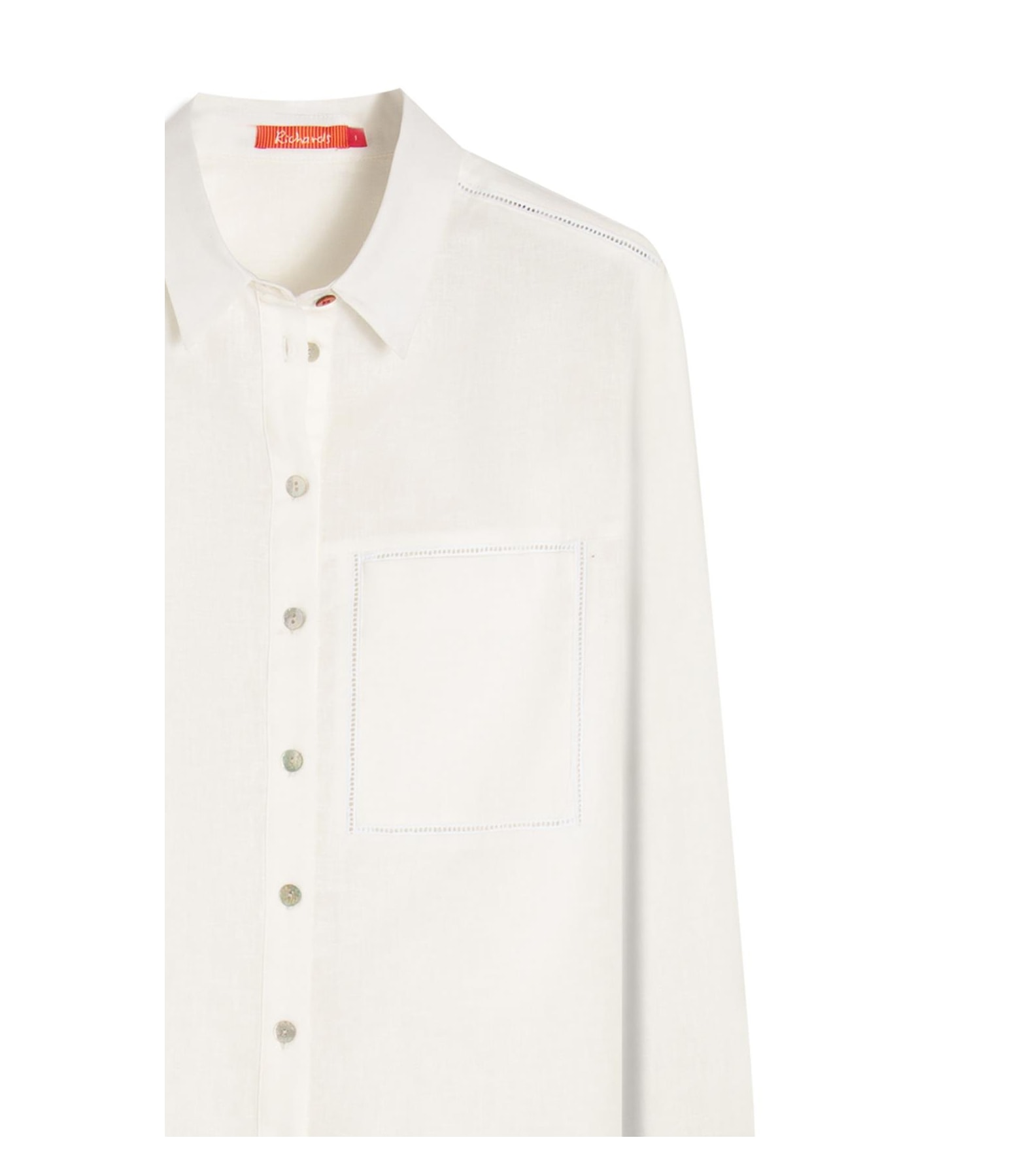 Camisa Wik Linho Blend Branco