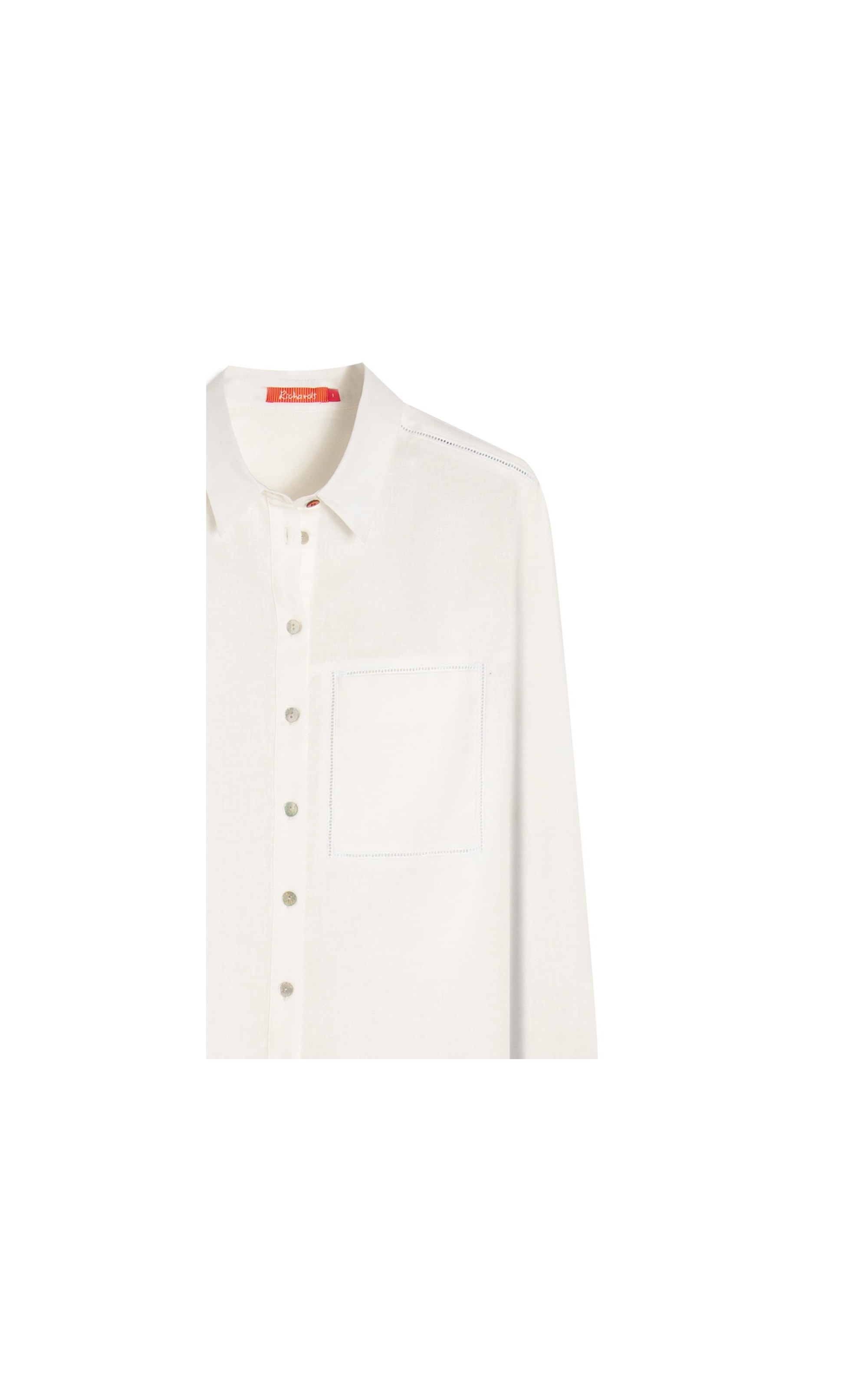 Camisa Wik Linho Blend Branco