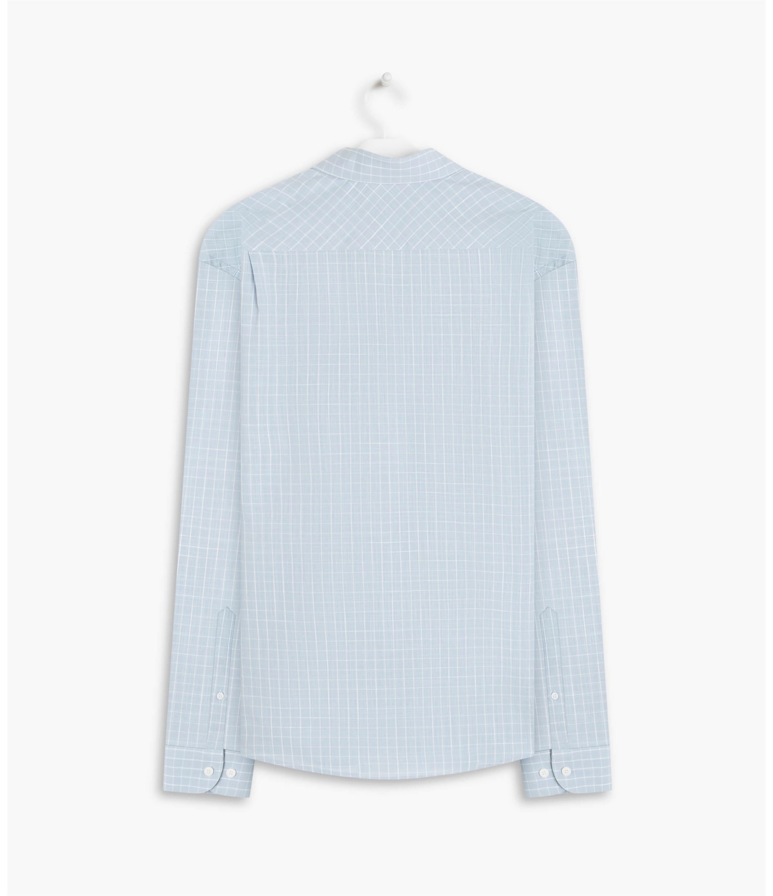 Camisa Xadrez Paulo Ml Azul Claro