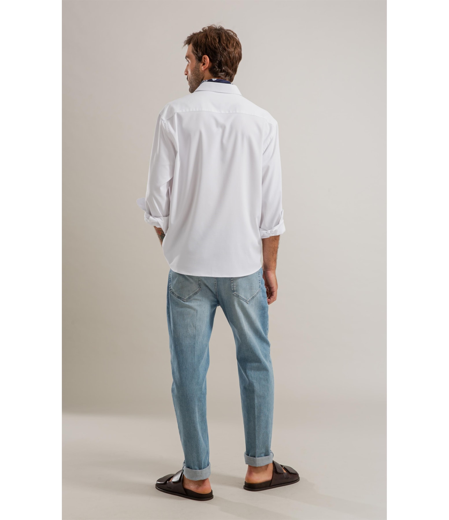 Camisas Politech Maquineta Ml Branco