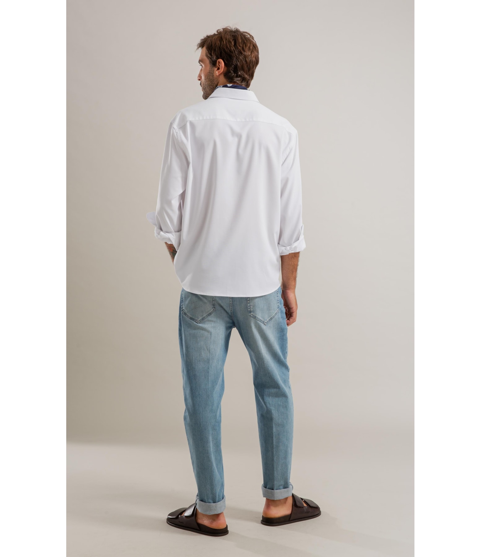 Camisas Politech Maquineta Ml Branco