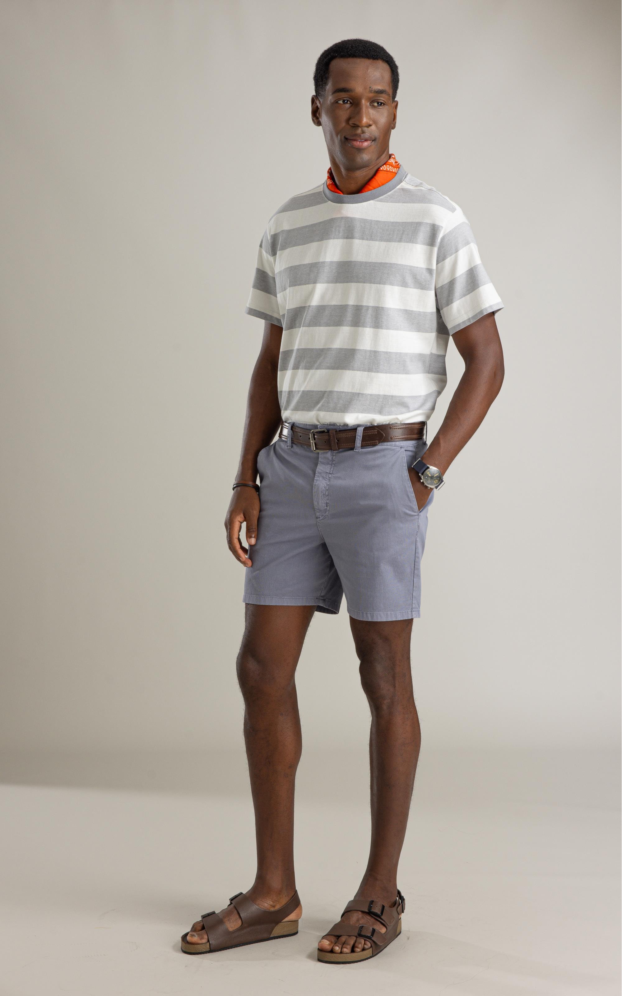 (Canc.) Bermuda Chino Proenca Hawaii Blue Vintage