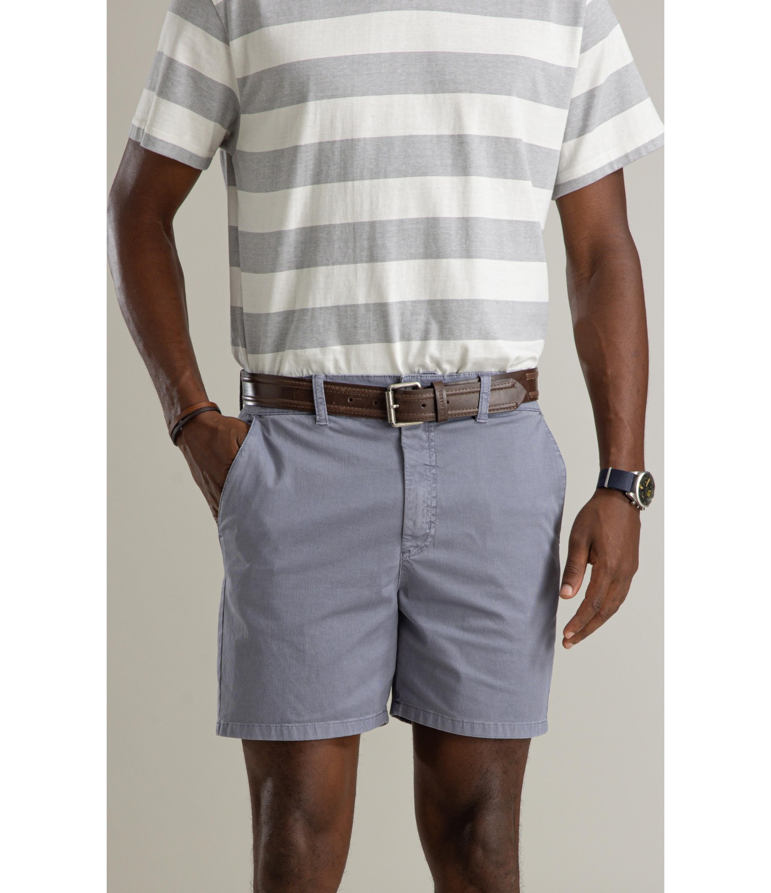 (Canc.) Bermuda Chino Proenca Hawaii Blue Vintage