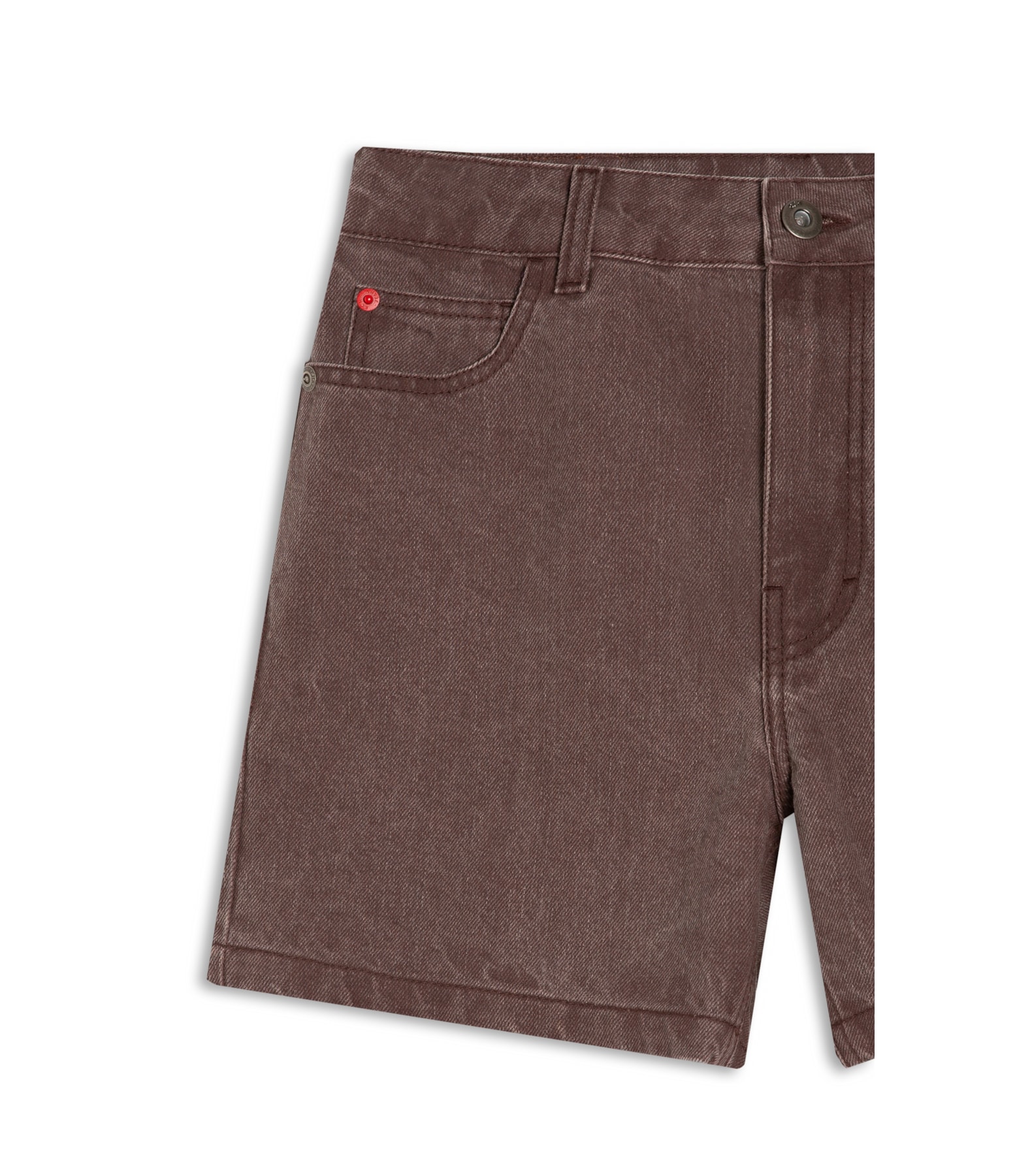 (Canc)bermuda Trincado Candy Color Marrom