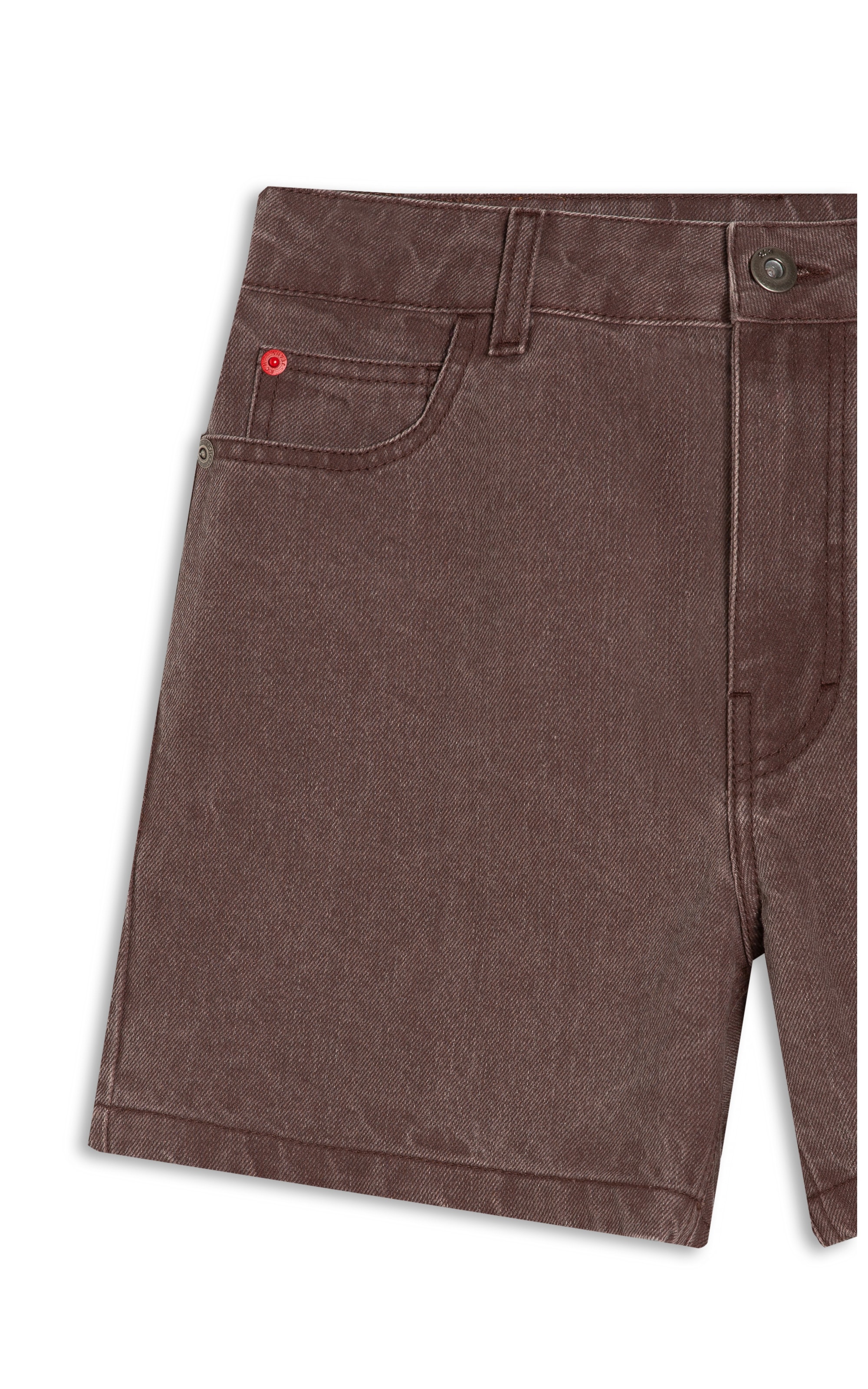 (Canc)bermuda Trincado Candy Color Marrom