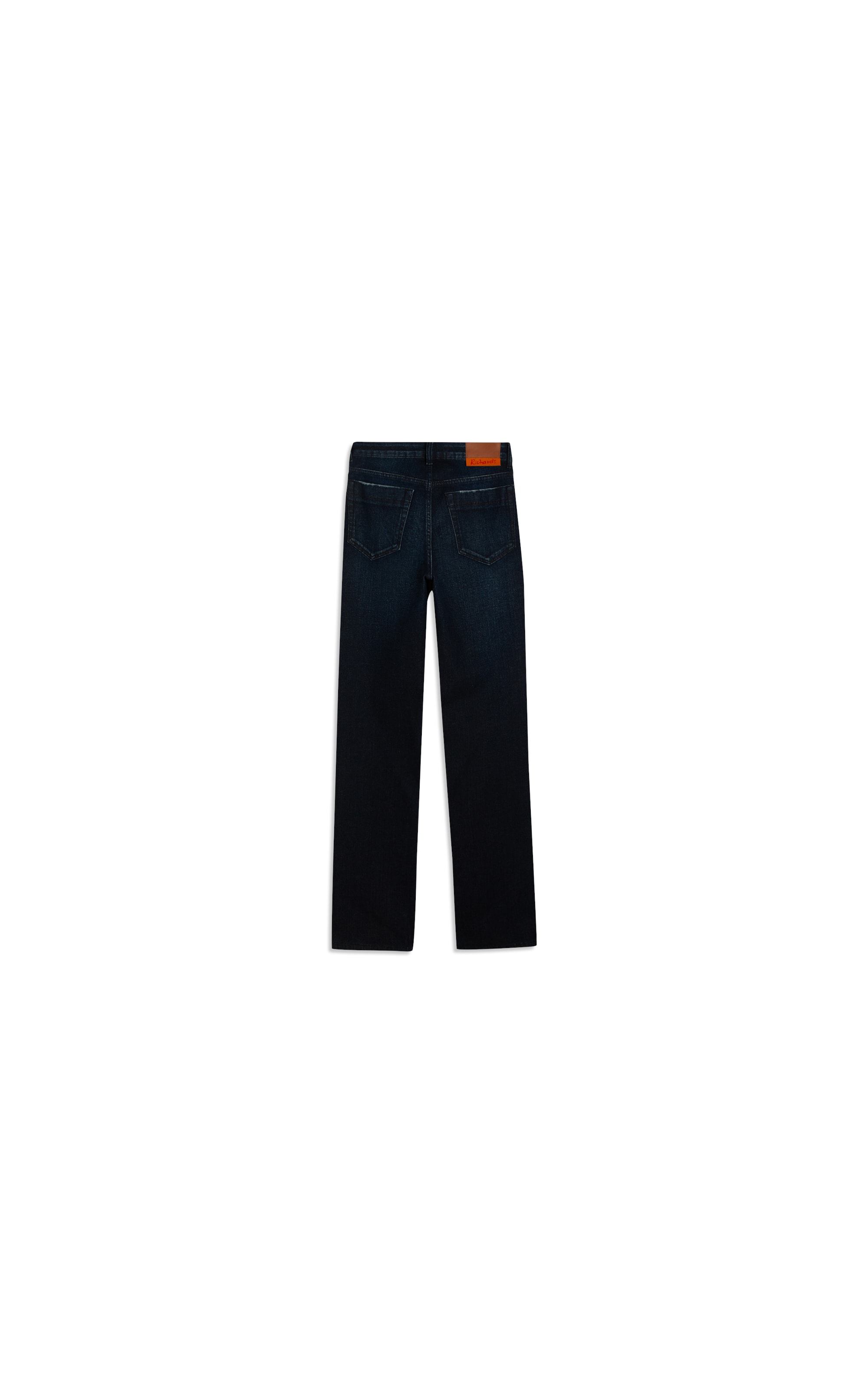 (Canc.)calca New Blue Elastic Reta Fefa 2112-Lav. Escuro C/ Used