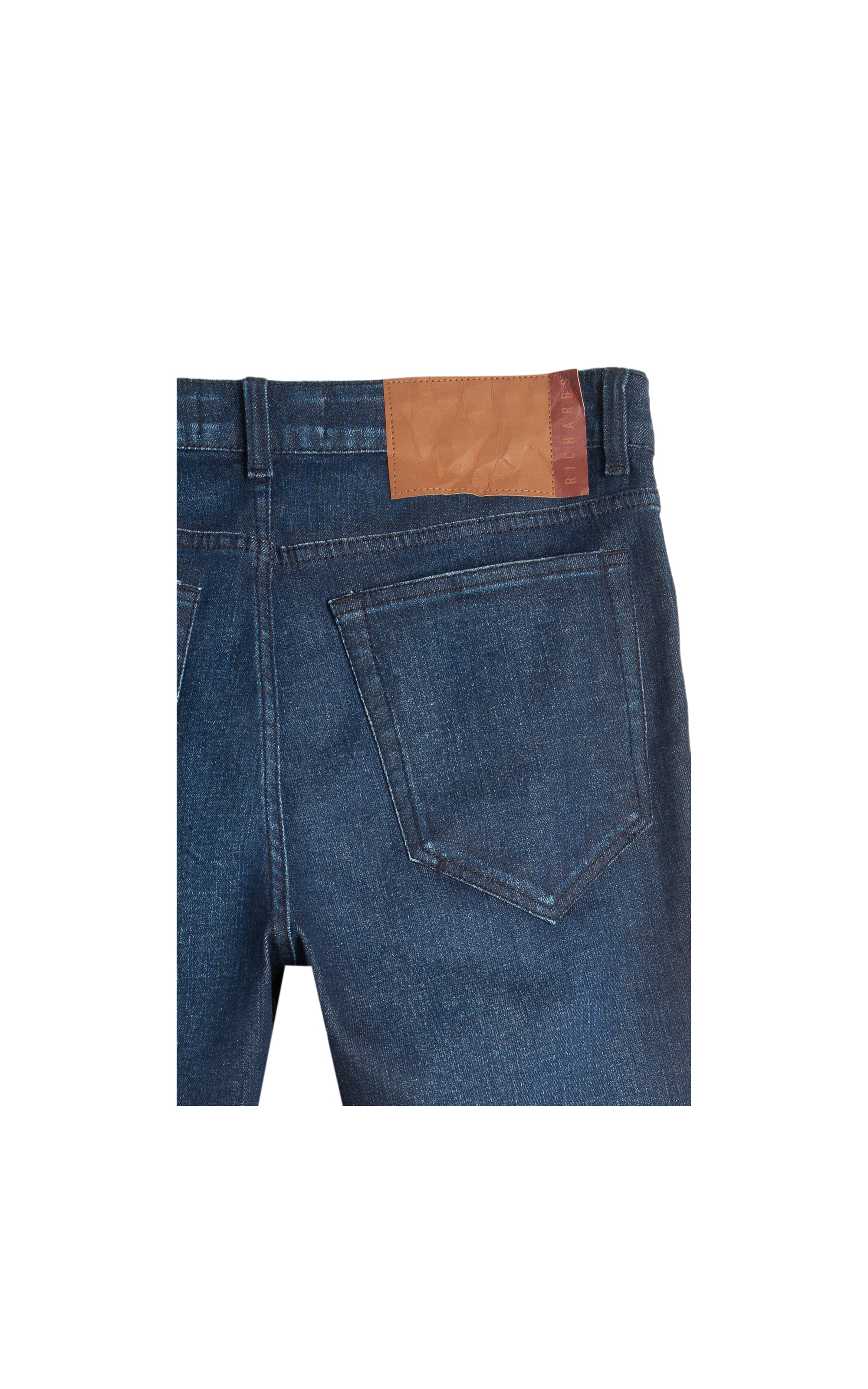 (Canc.)calca New Blue Elastic Tradiciona 2112-Lav. Escuro C/ Used