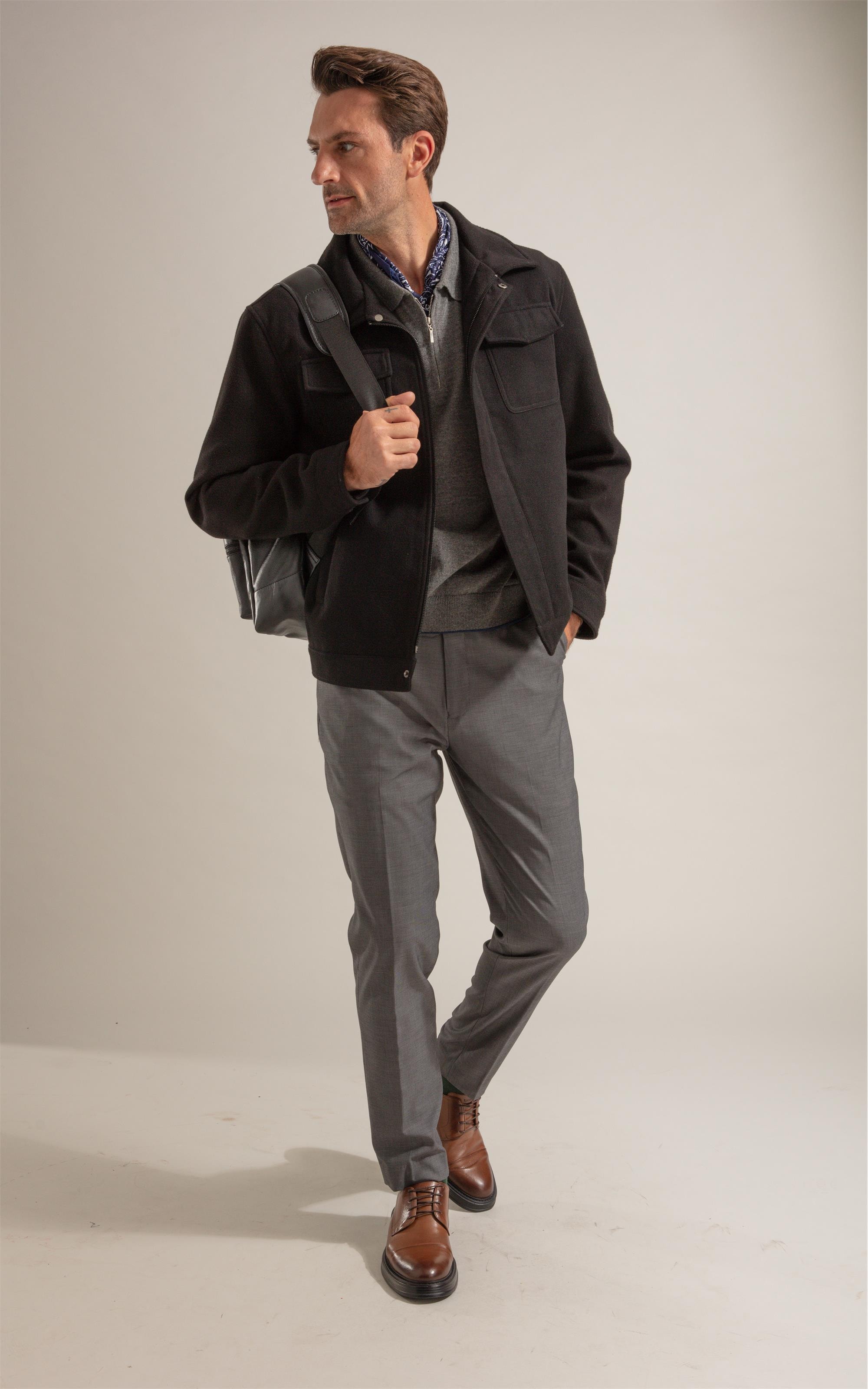 Casaco Wool Like Dulese Preto