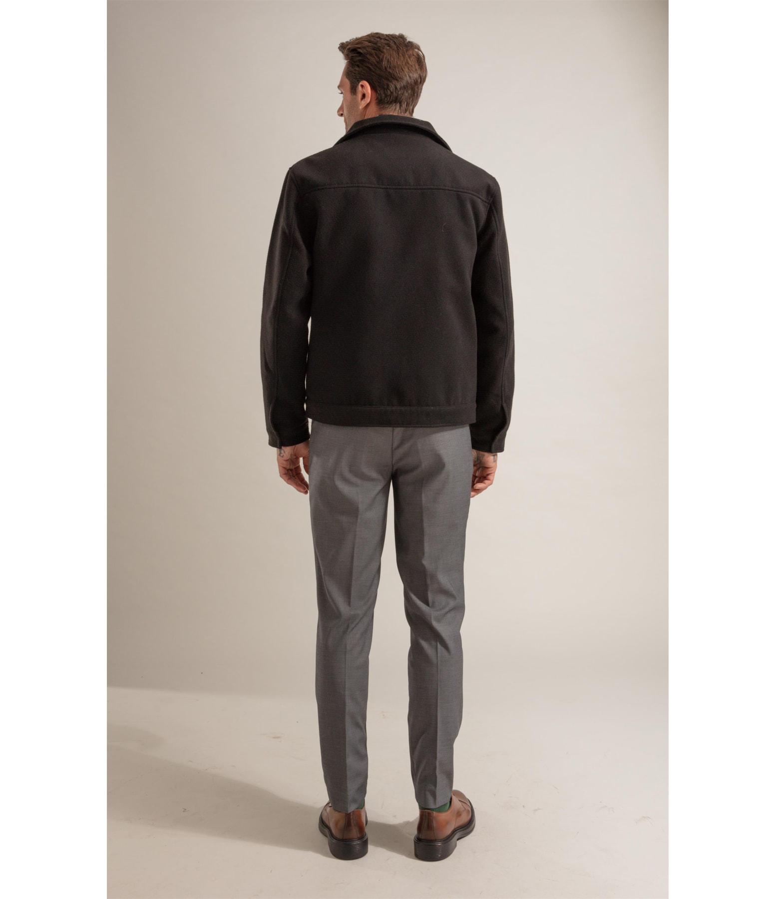 Casaco Wool Like Dulese Preto