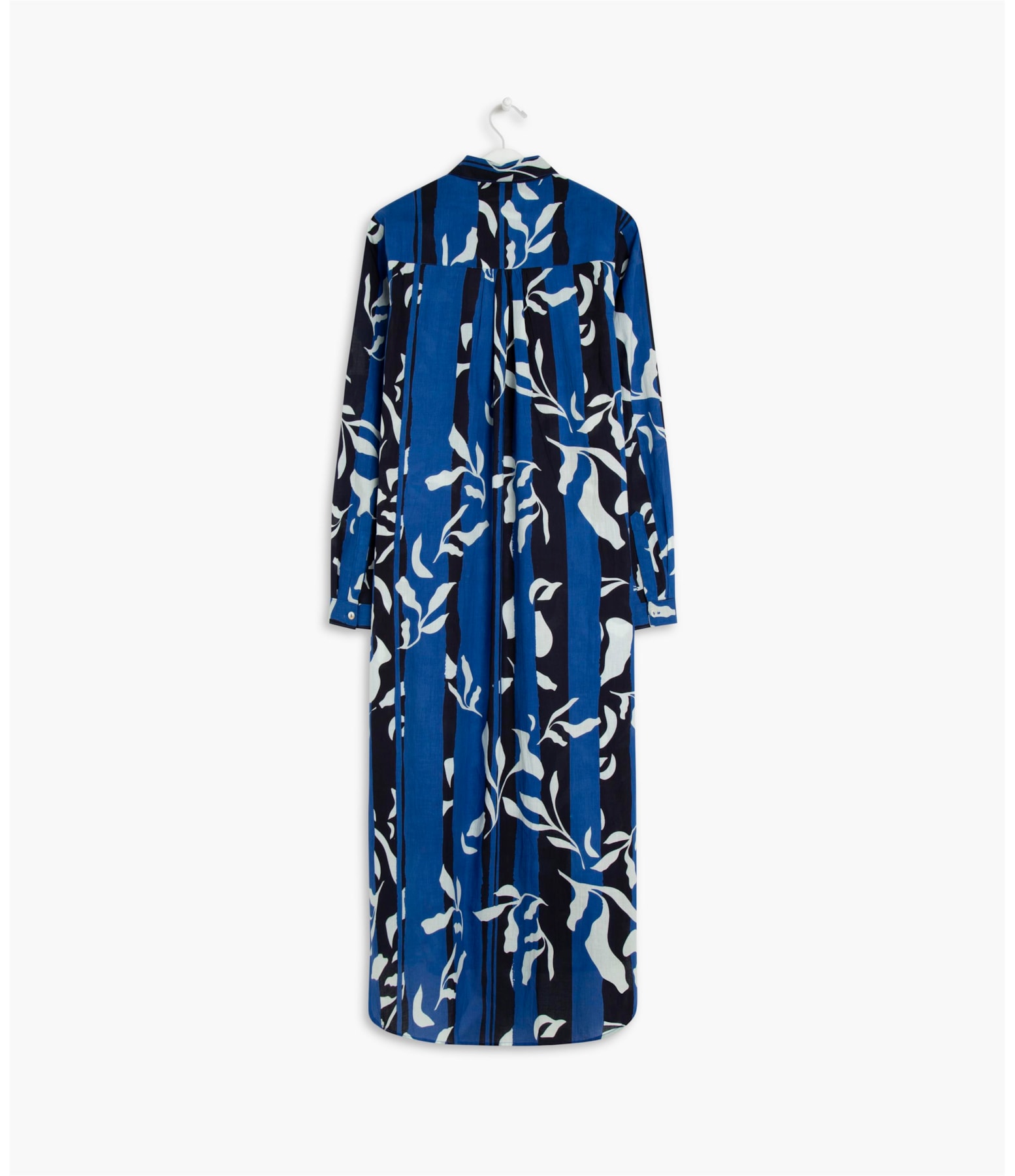 Chemise Sara Elementos Voil Ml Azul Bic