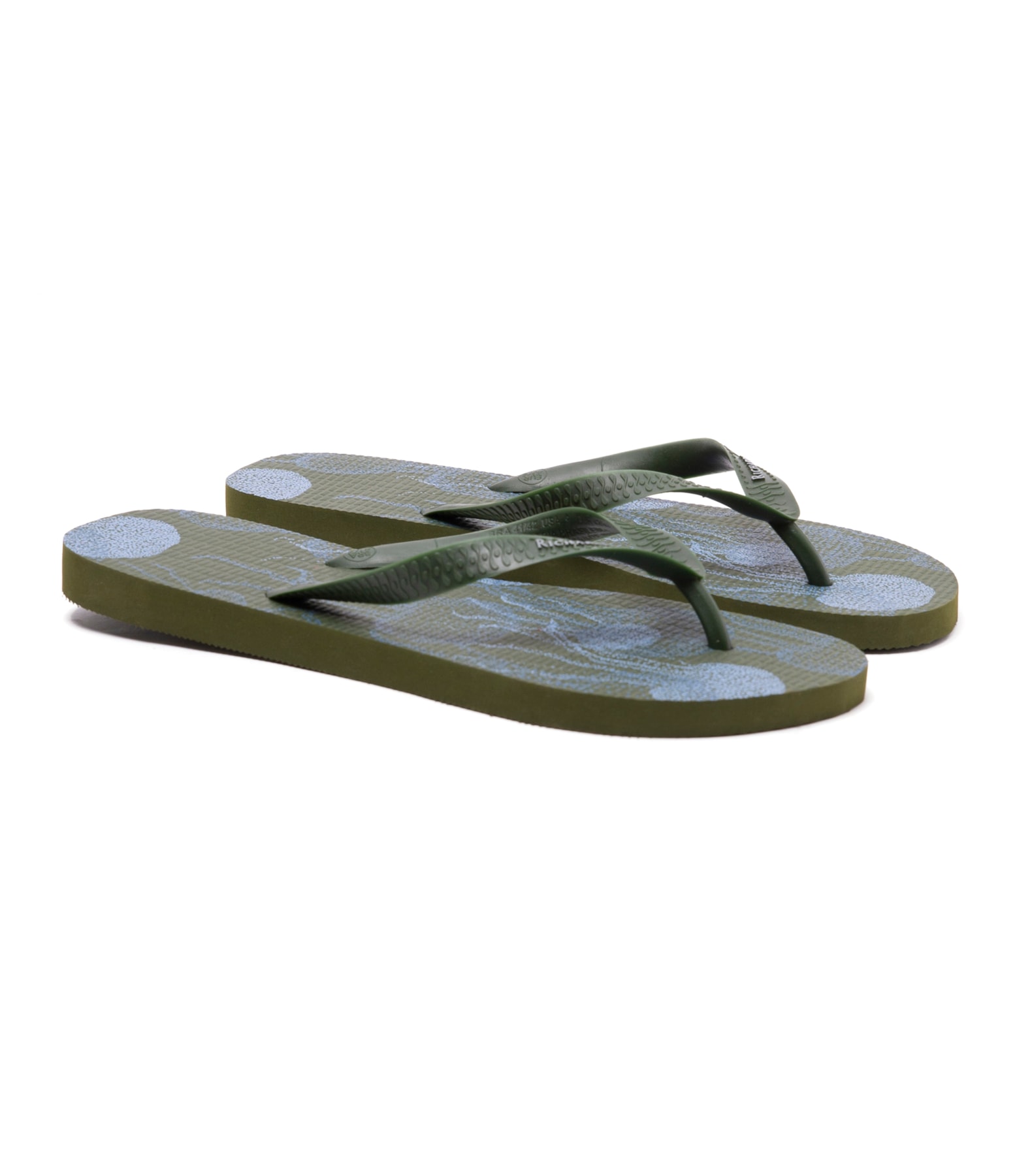 Chinelo Agua Viva Verde Militar