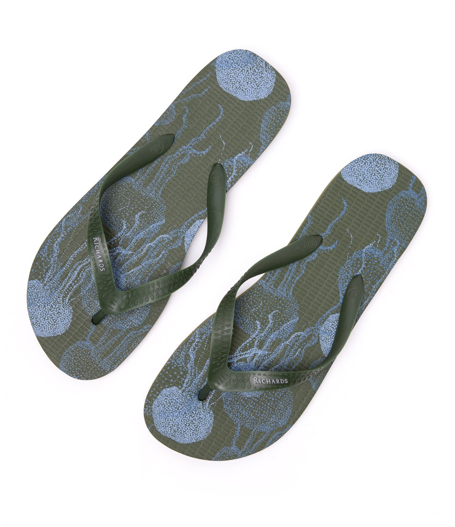 Chinelo Agua Viva Verde Militar