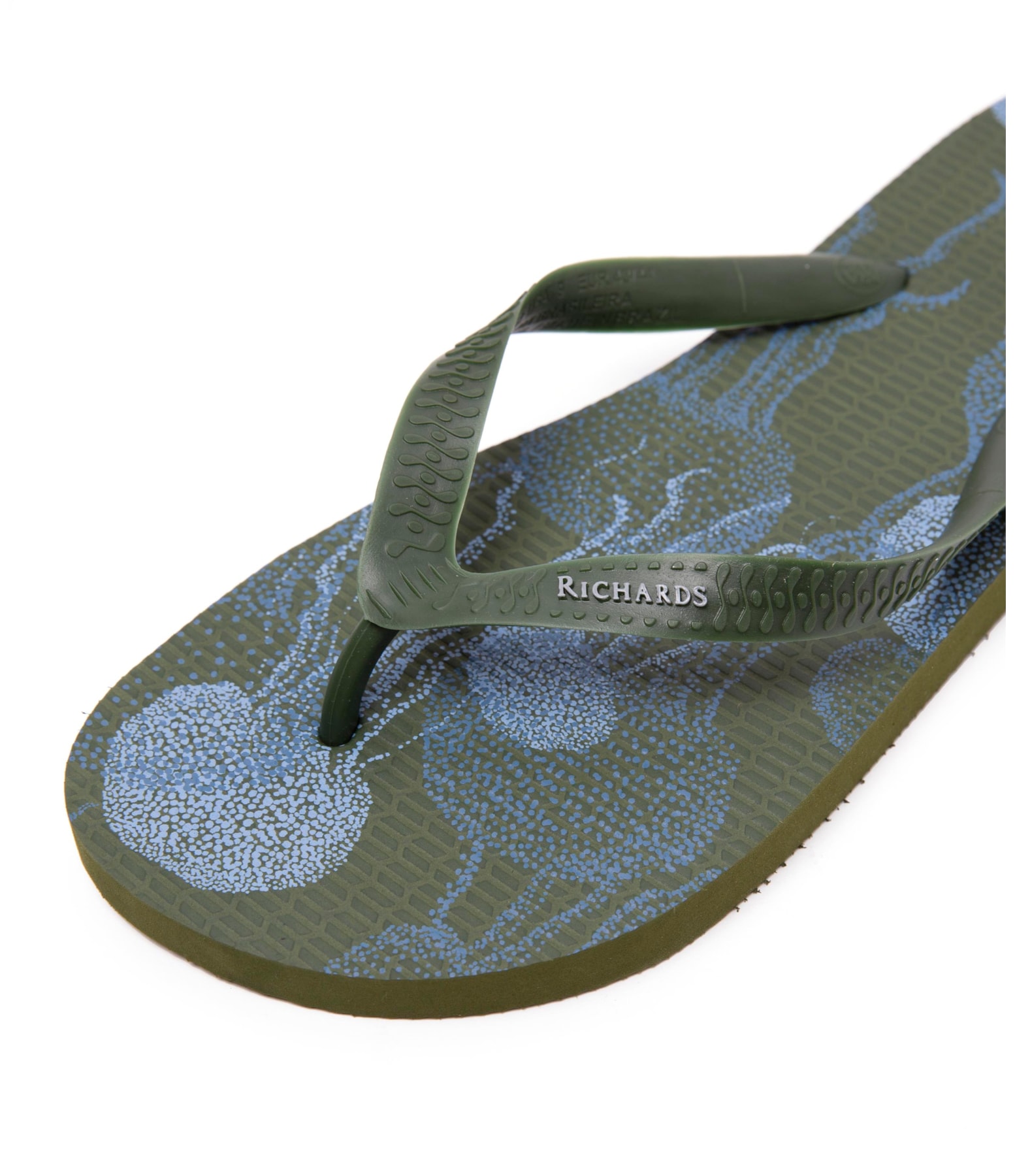 Chinelo Agua Viva Verde Militar