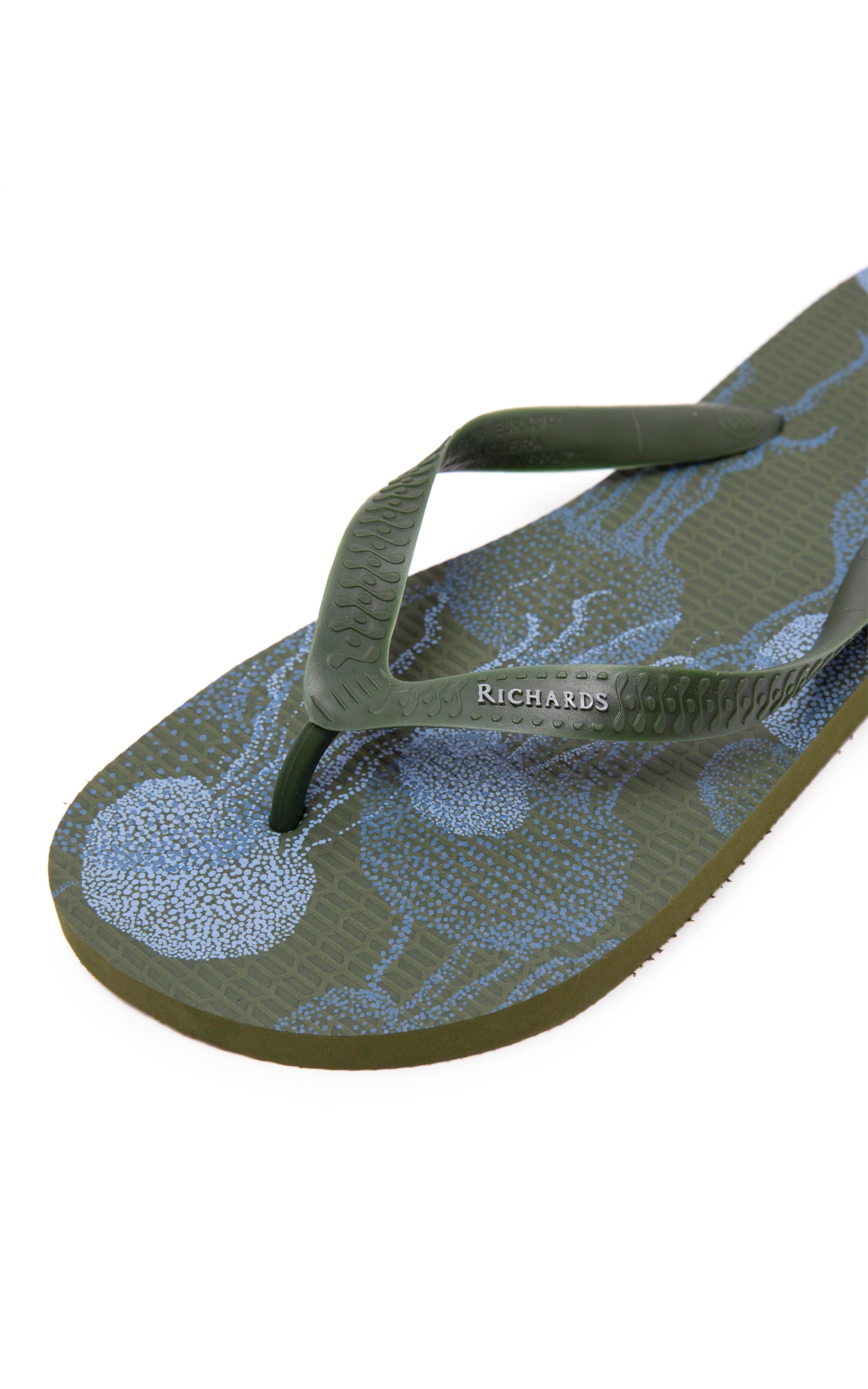 Chinelo Agua Viva Verde Militar